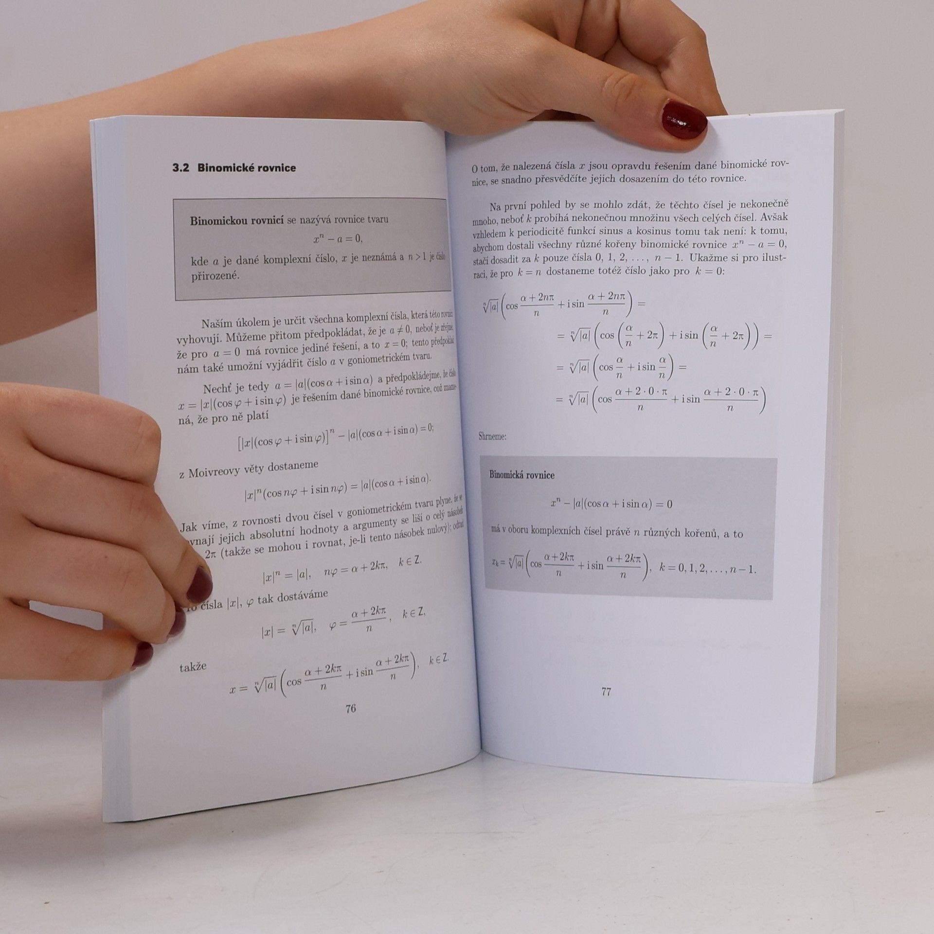 Emil Calda Matematika pro gymnázia : komplexní čísla