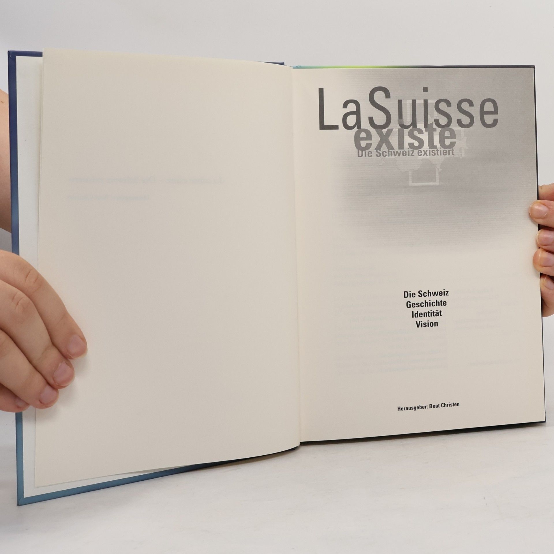 kolektiv La Suisse existe. Die Schweiz existiert