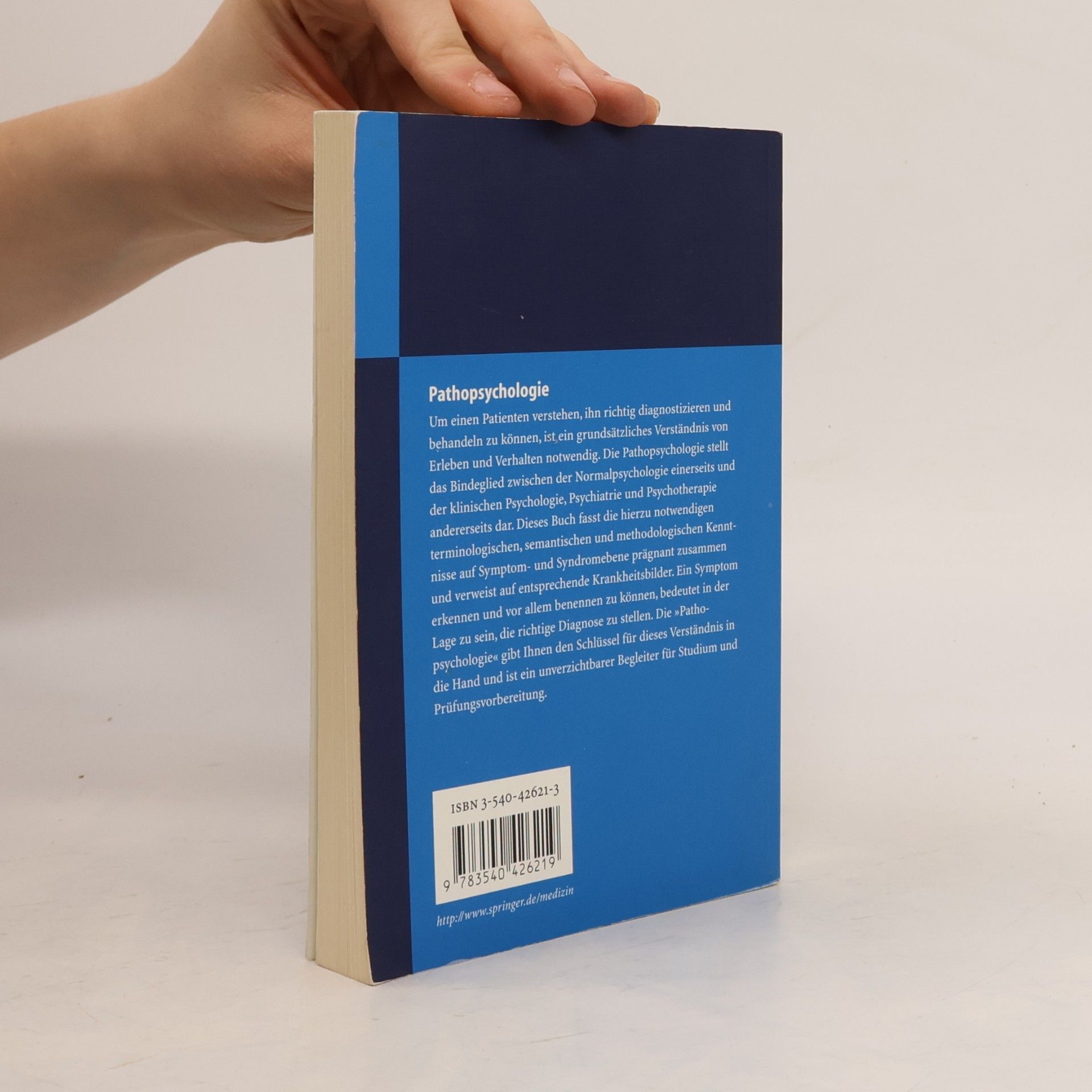 Theo R. Payk Springer-Lehrbuch: Pathopsychologie