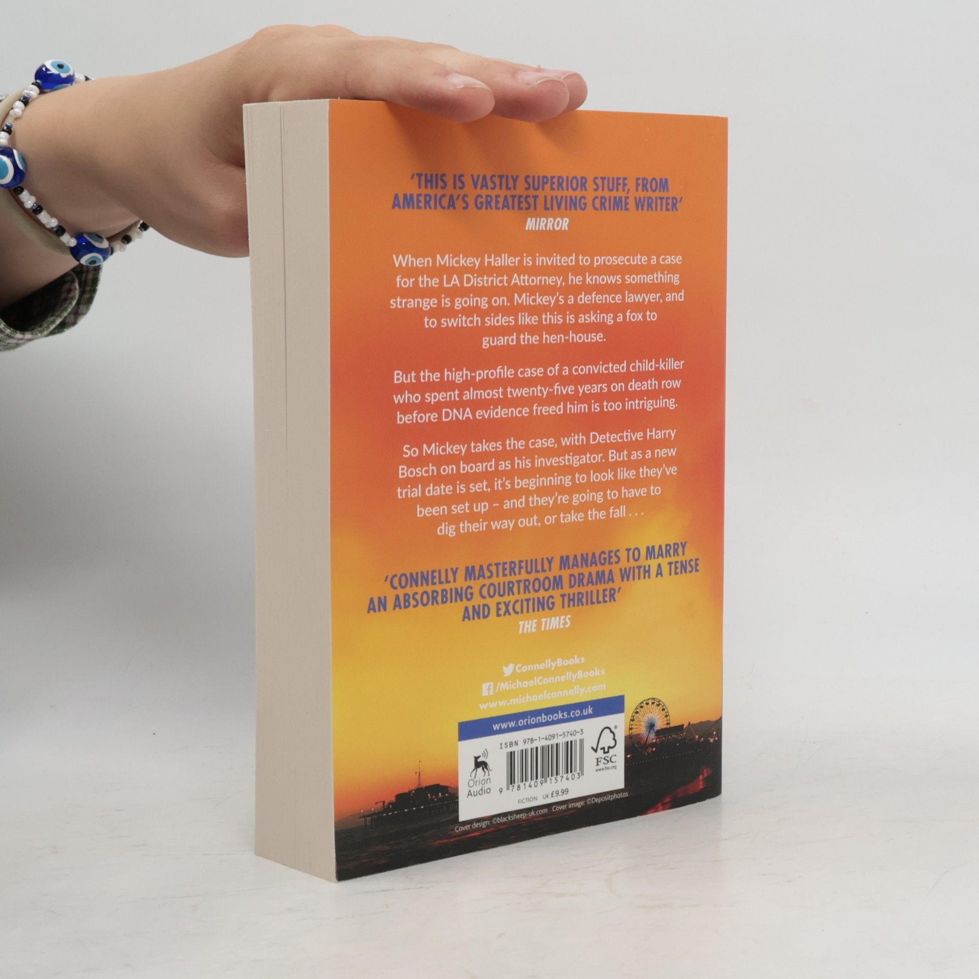 Michael Connelly The Reversal. Spur der toten Mädchen, englische Ausgabe