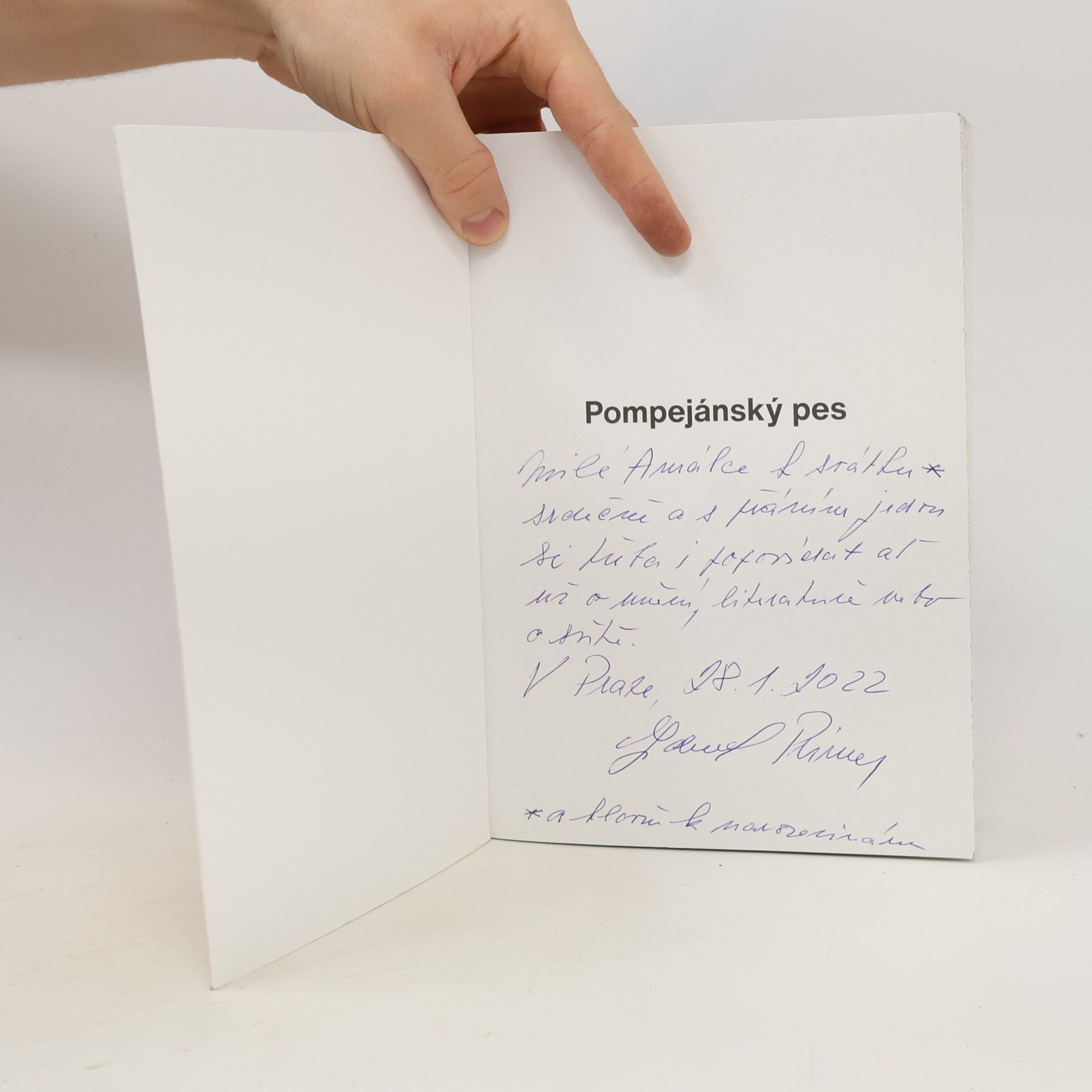 Zdenek Primus Pompejánský pes
