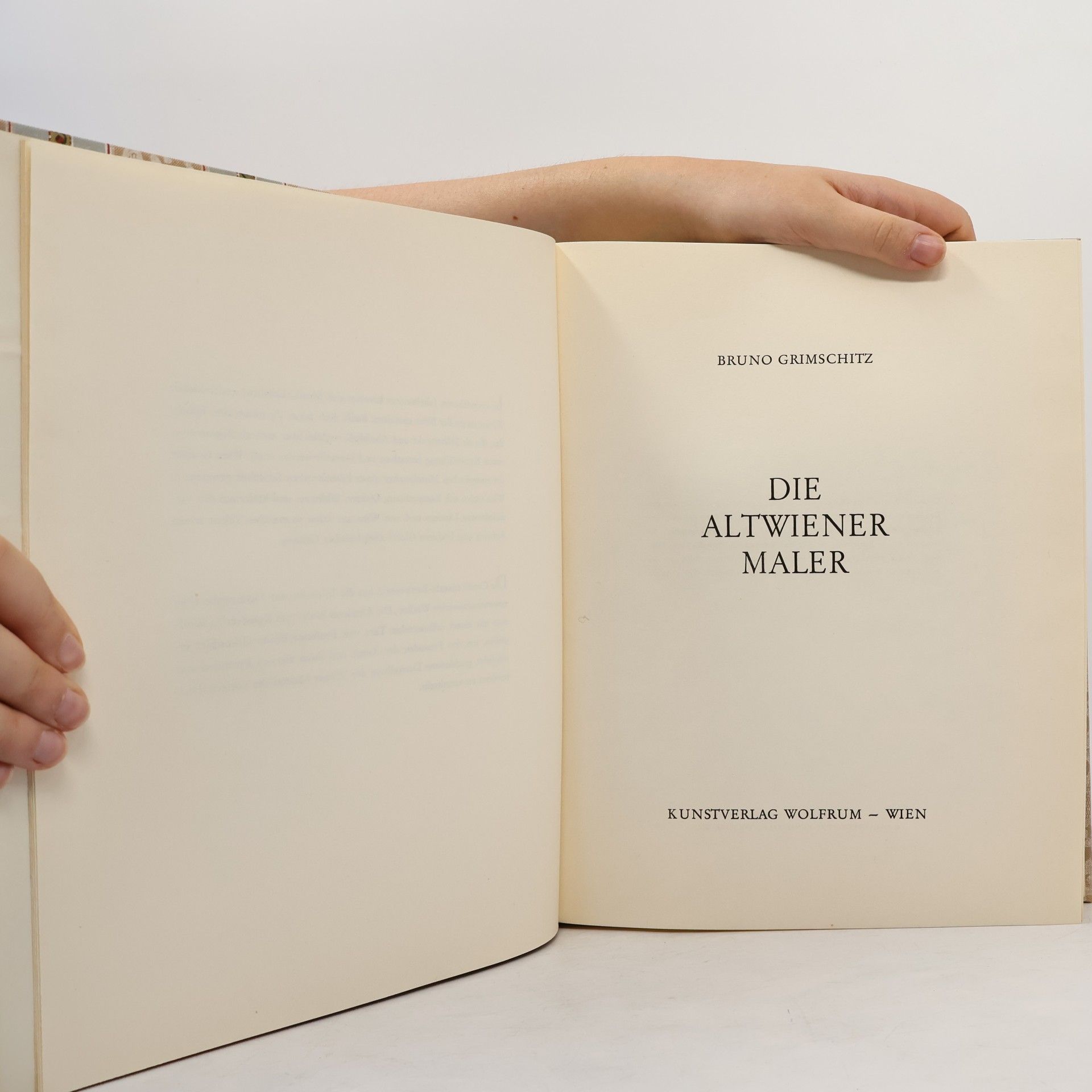 Bruno Grimschitz Die Altwiener Maler