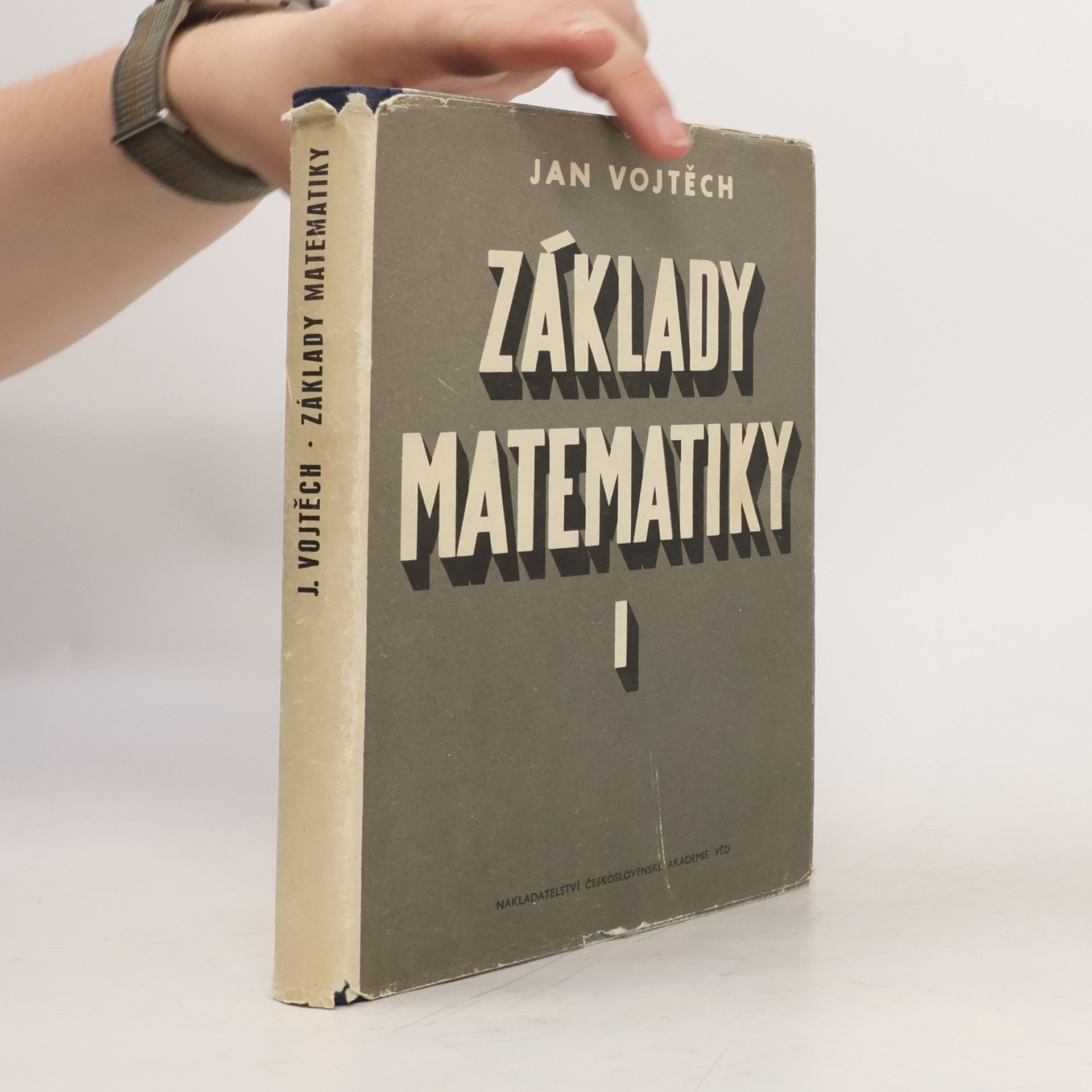 Jan Vojtěch Základy matematiky I.