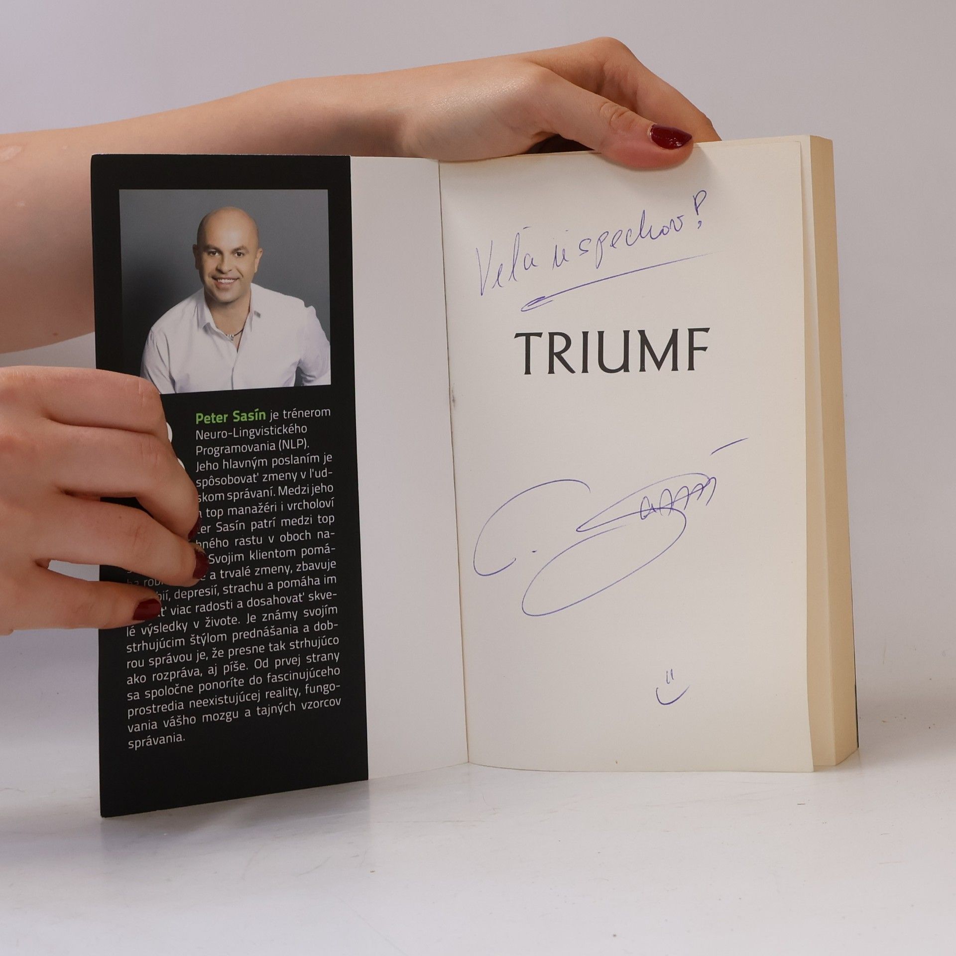 Peter Sasín Triumf. Váš nový životný príbeh. Prelaďte sa na svoju novú realitu