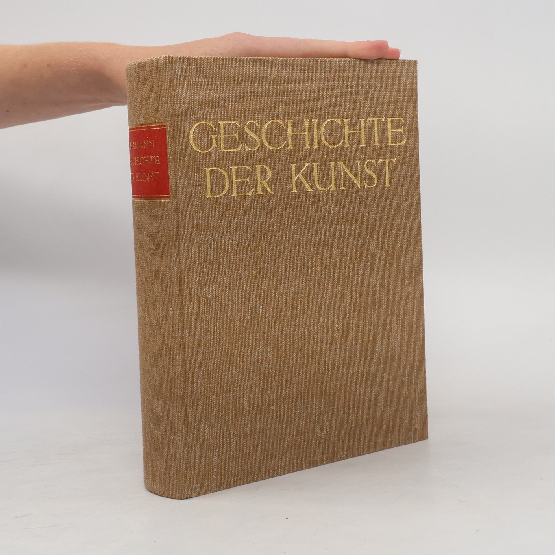 Richard Hamann Geschichte der kunst