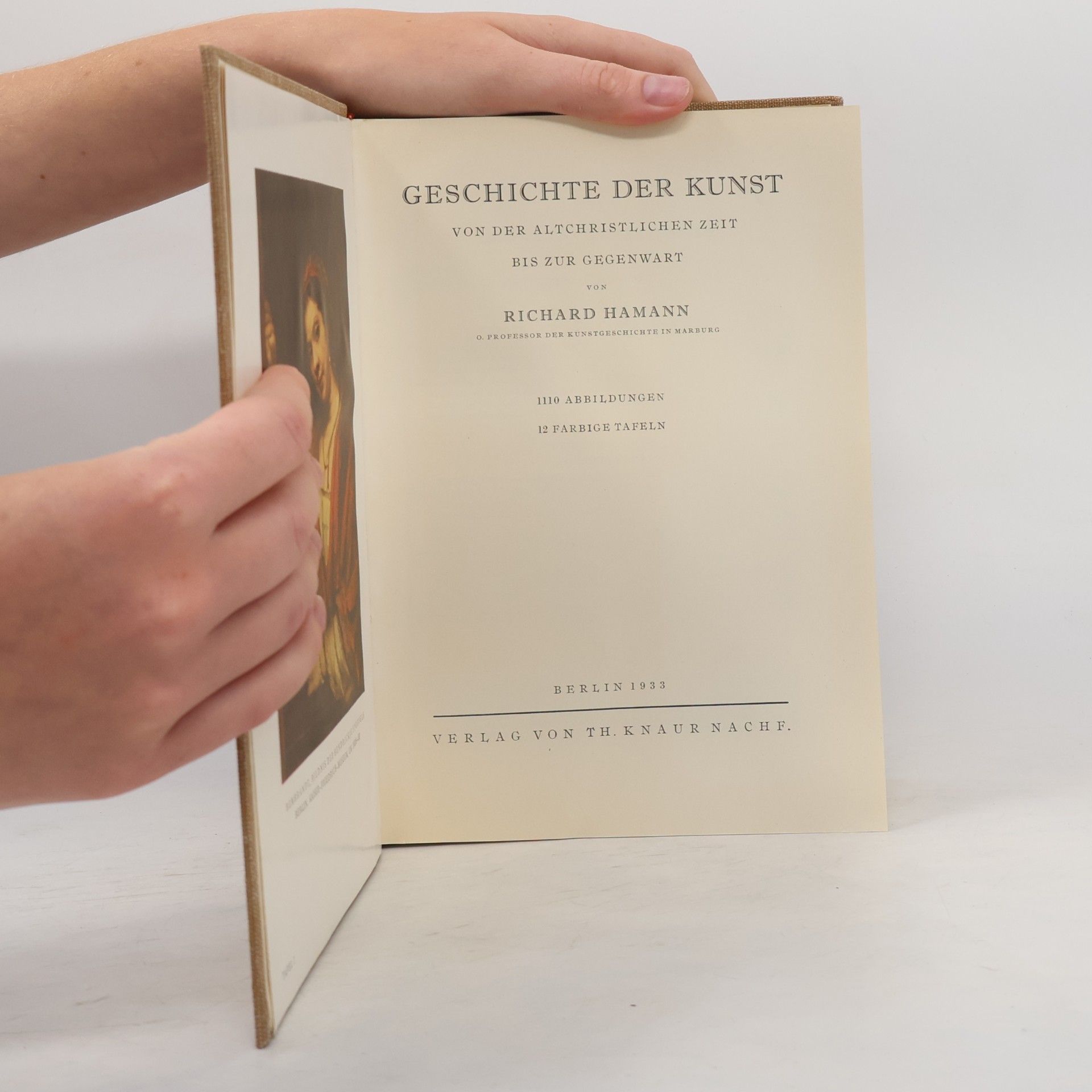 Richard Hamann Geschichte der kunst