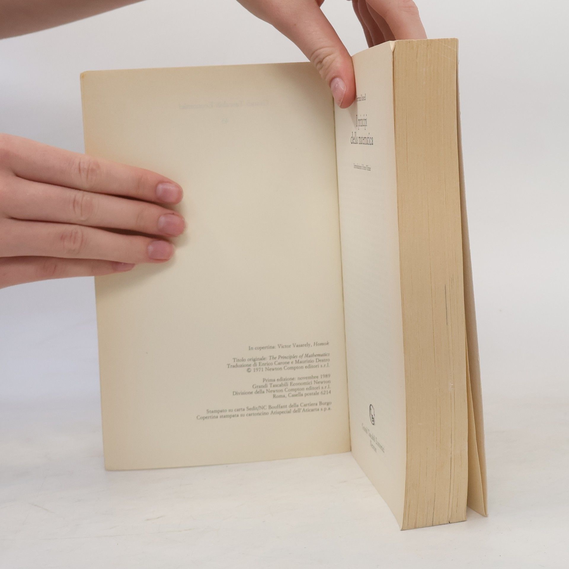Autorenkollektiv I principi della matematica