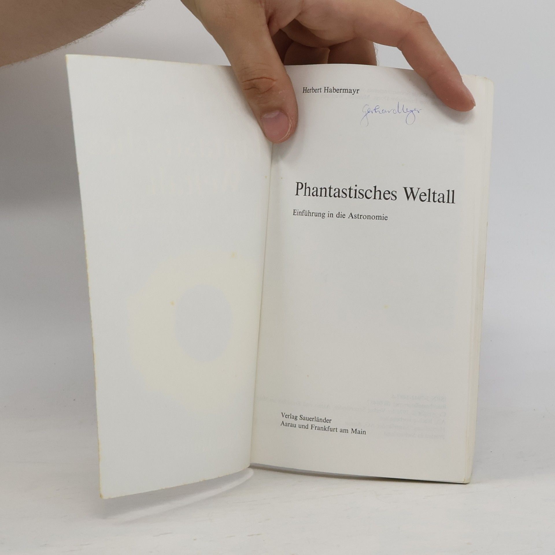 Herbert Habermayr Phantastisches Weltall