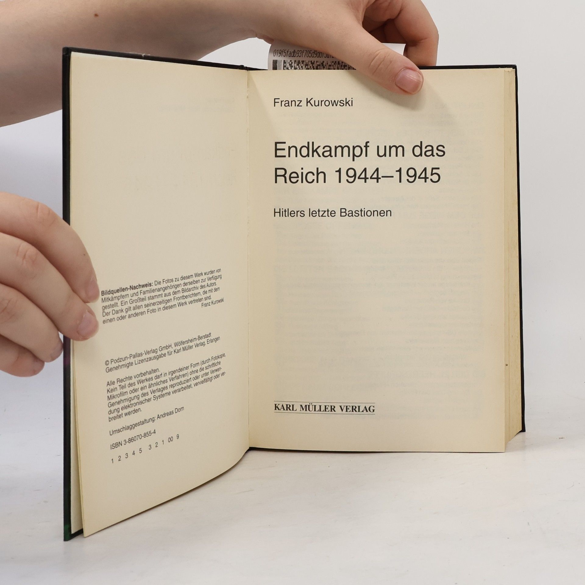 Franz Kurowski Endkampf um das Reich 1944-1945