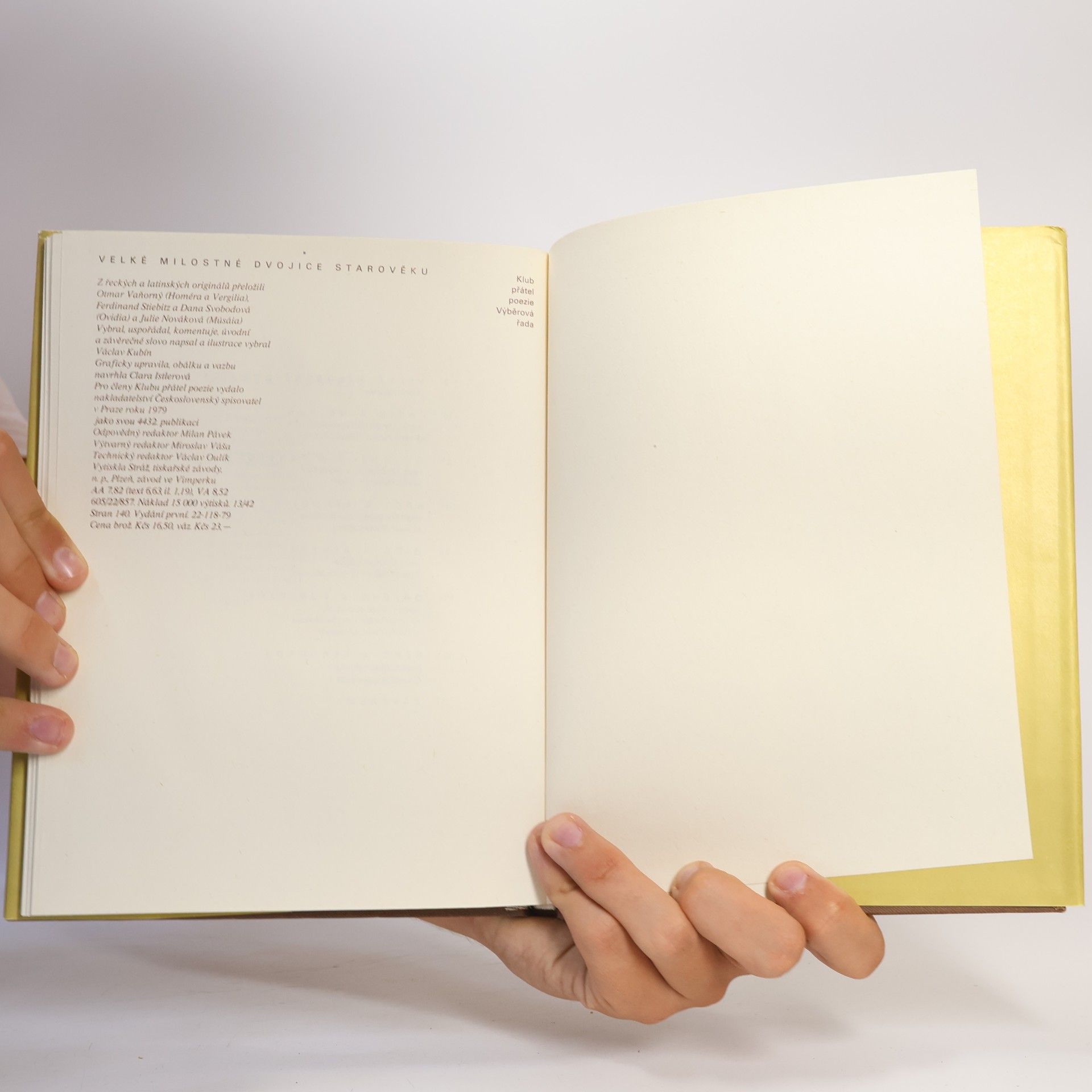 Autorenkollektiv Velké milostné dvojice starověku