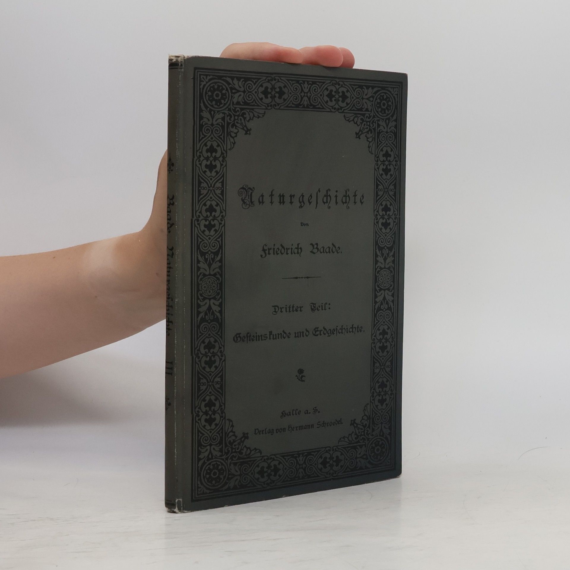 Friedrich Baade Gesteinskunde und Erdgeschichte
