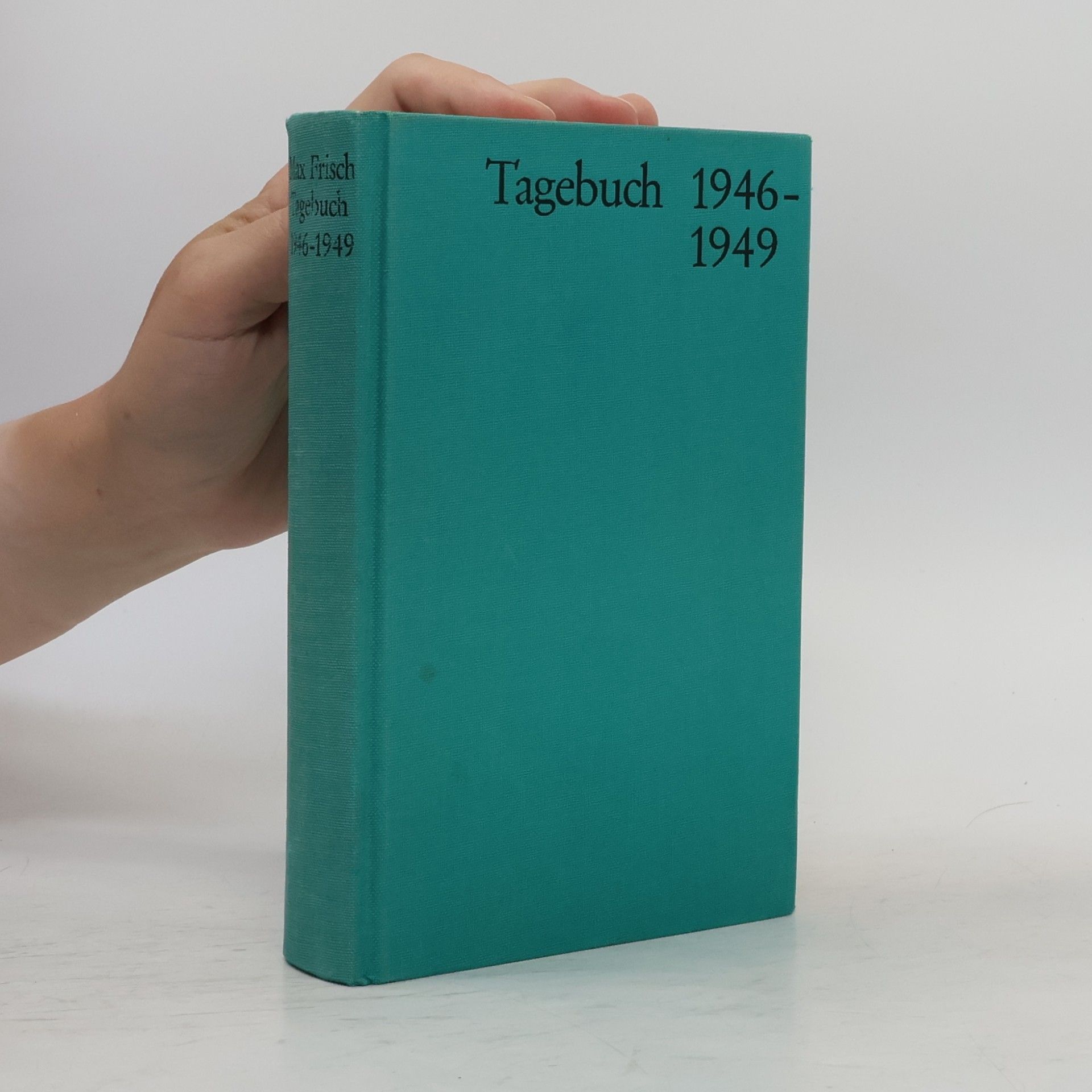 Max Frisch Tagebuch 1946-1949