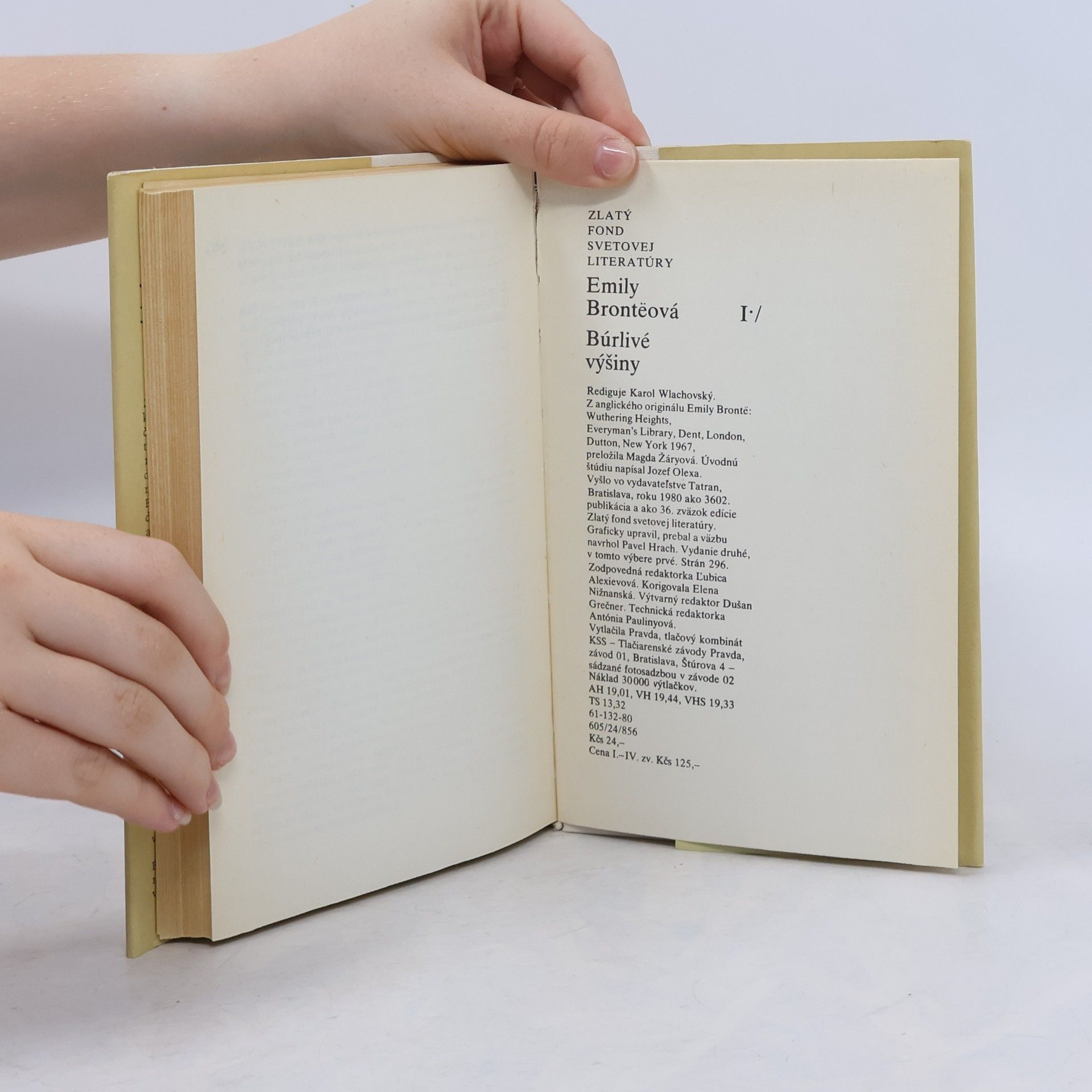 Emily Brontë Búrlivé výšiny