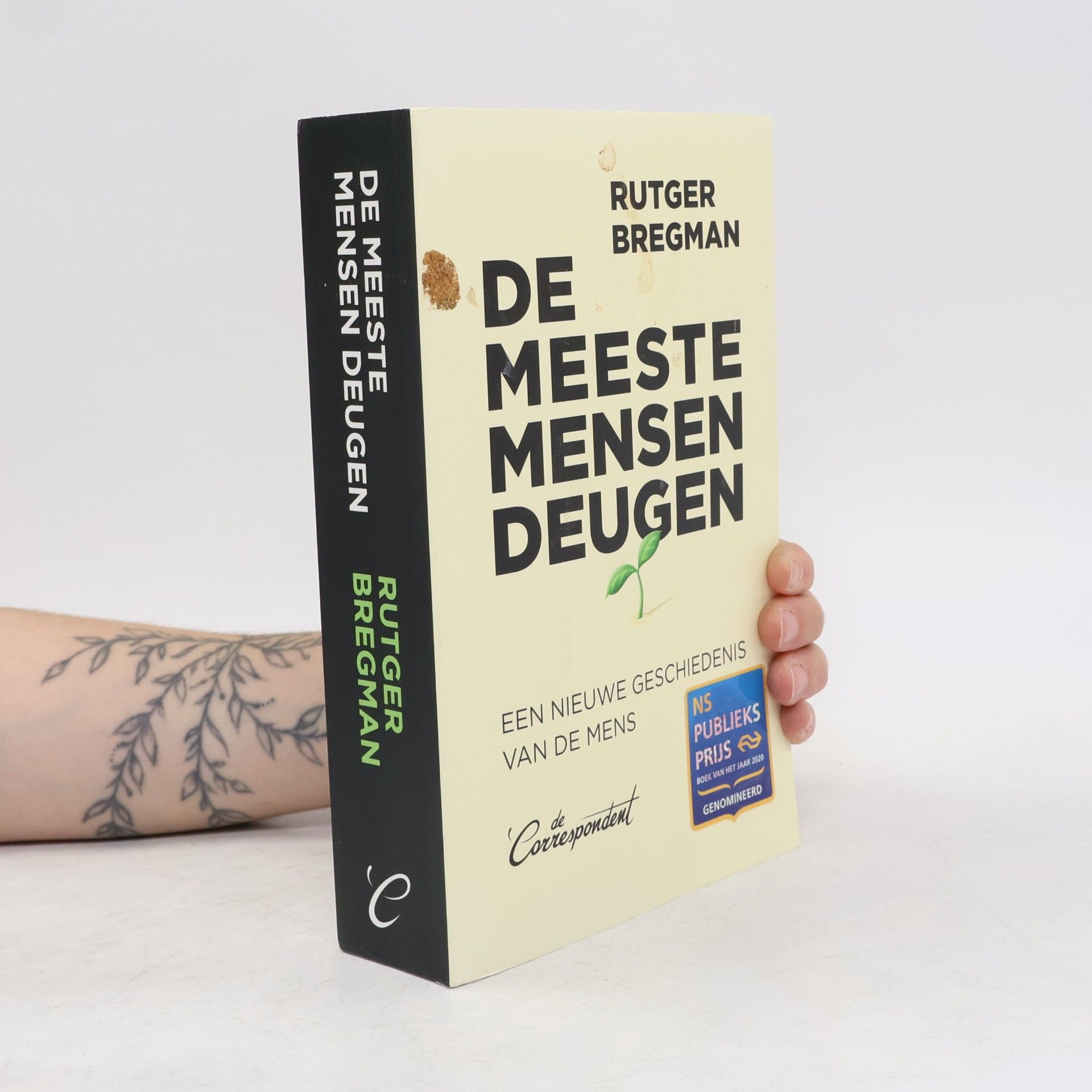 Rutger Bregman De meeste mensen deugen. Een nieuwe geschiedenis van de mens