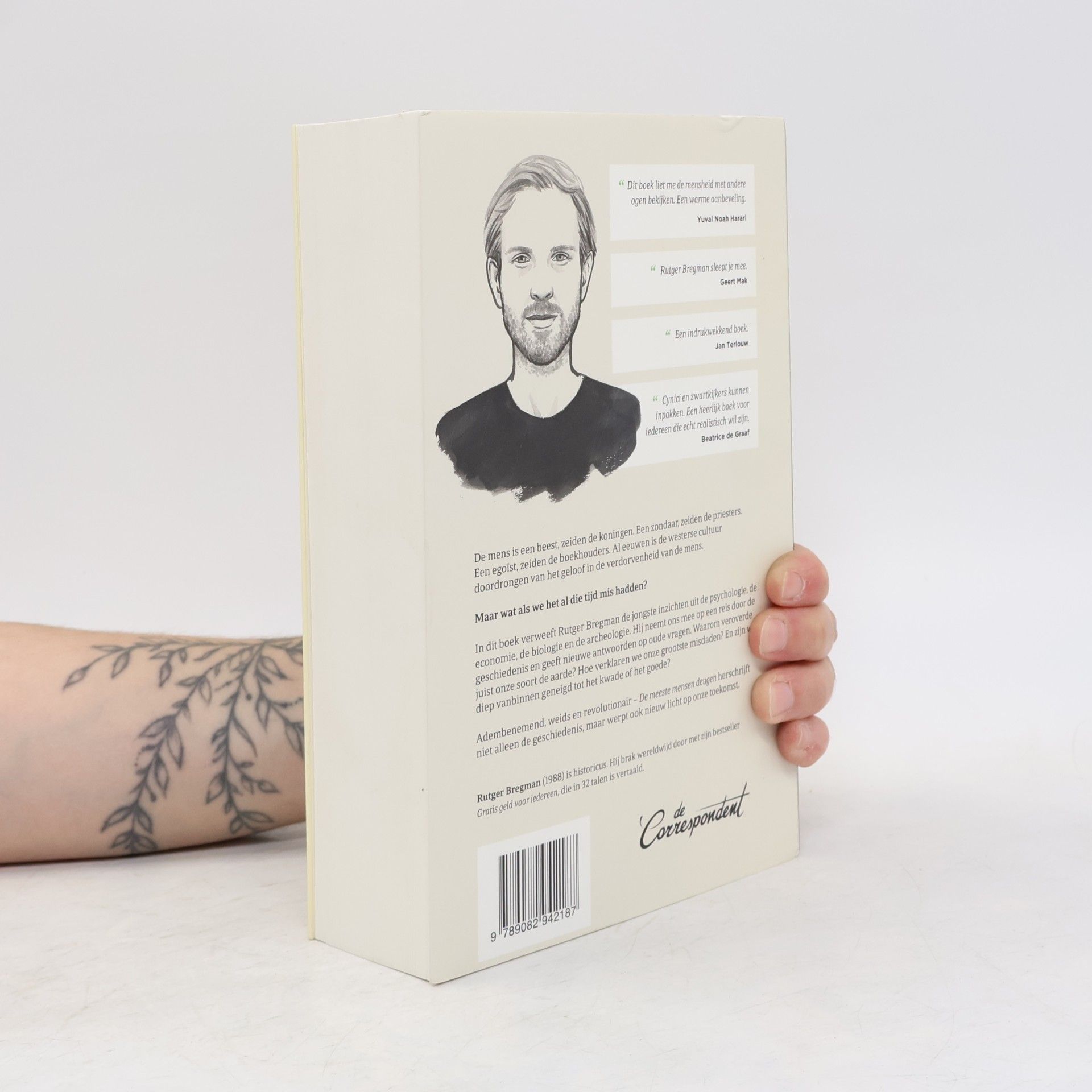 Rutger Bregman De meeste mensen deugen. Een nieuwe geschiedenis van de mens