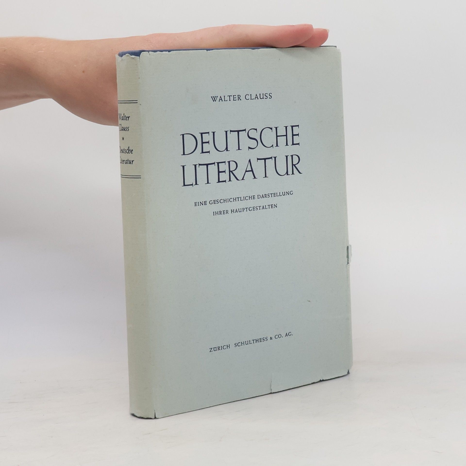 Walter Clauss Deutsche Literatur