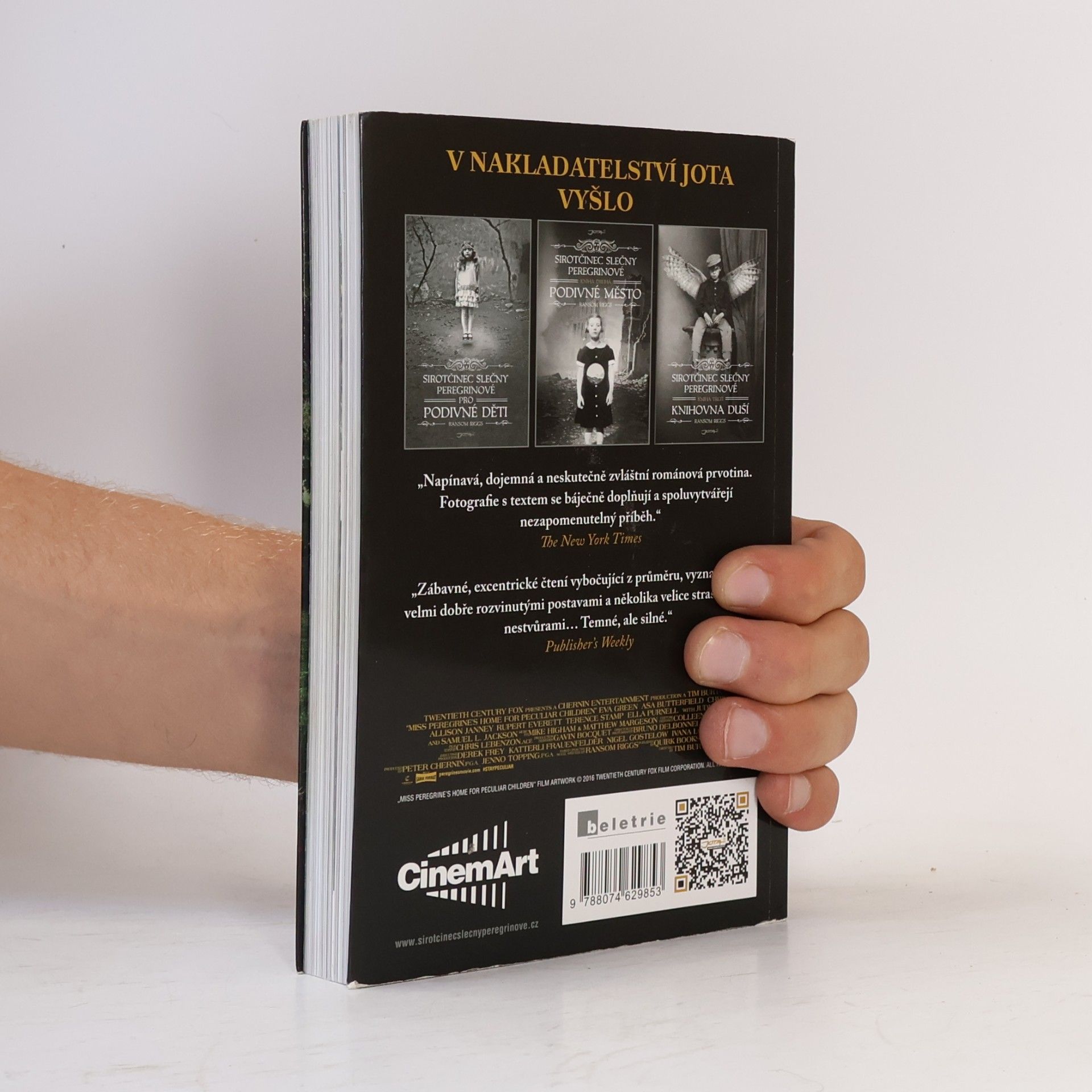 Ransom Riggs Sirotčinec slečny Peregrinové pro podivné děti