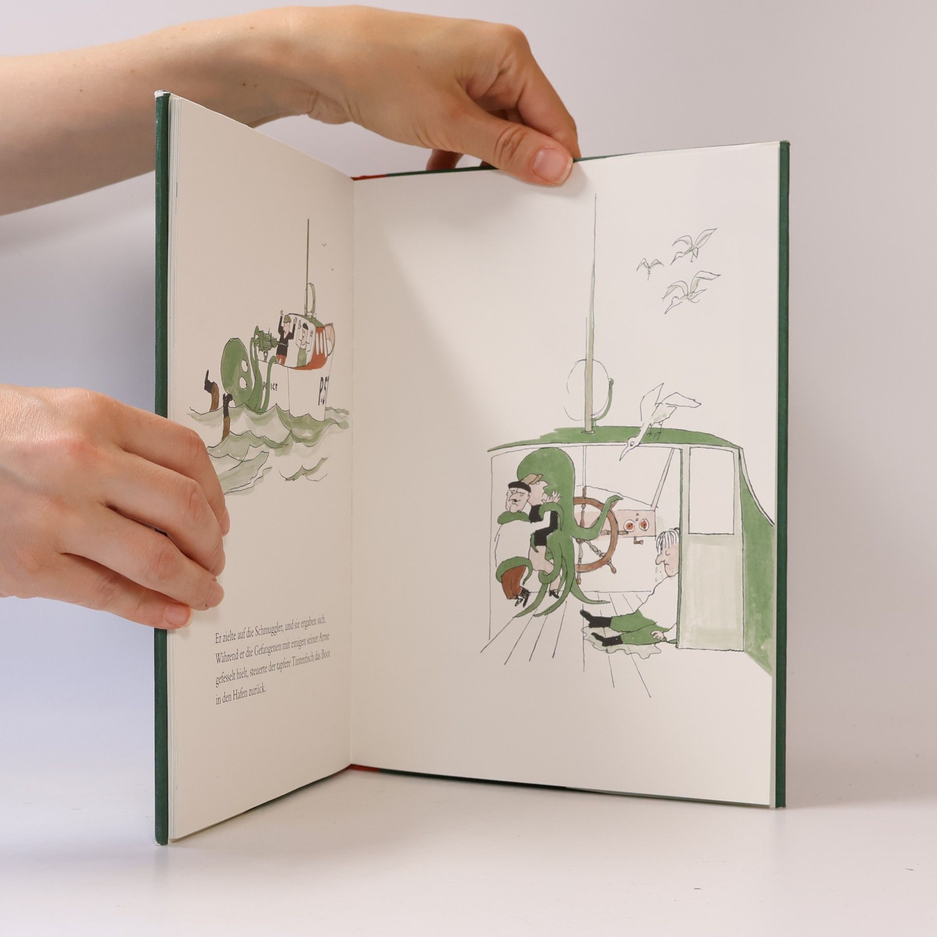 Tomi Ungerer Emil der hilfreiche Tintenfisch