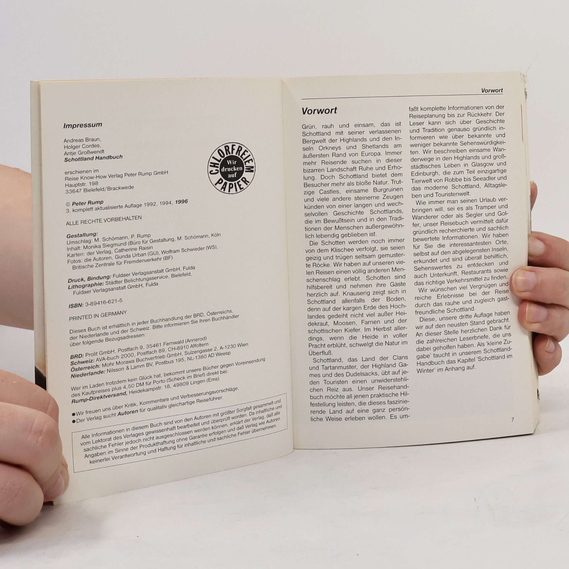 Andreas Braun Schottland-Handbuch
