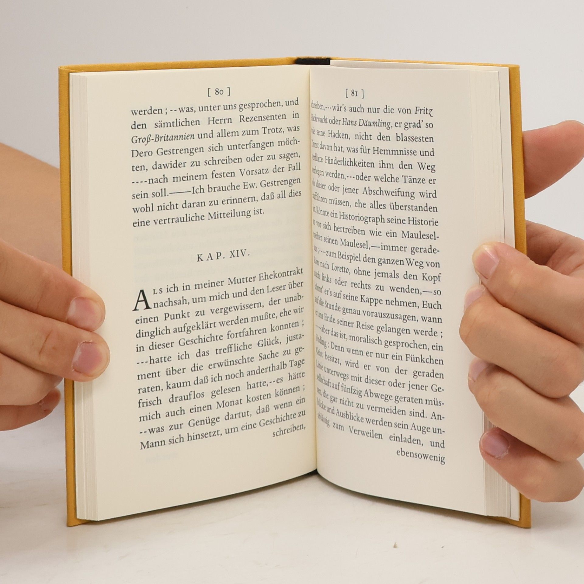Laurence Sterne Tristram Shandy. Band I