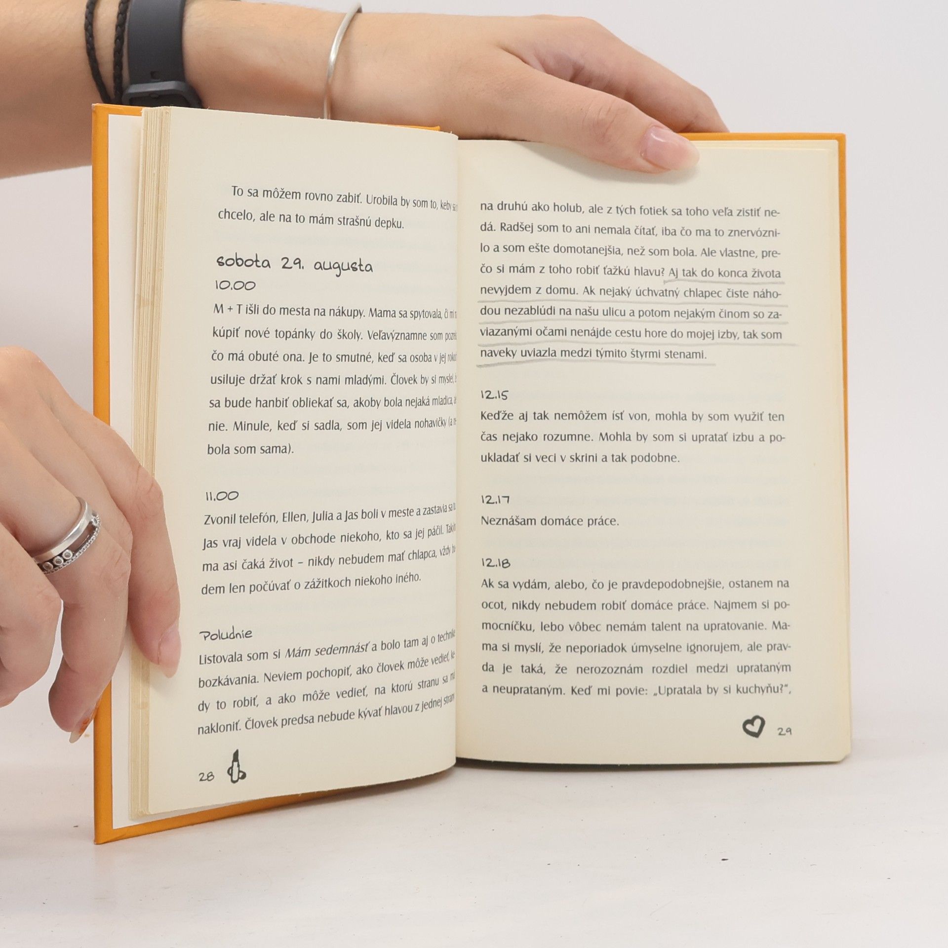 Louise Rennison Angus, bozky a trapasy