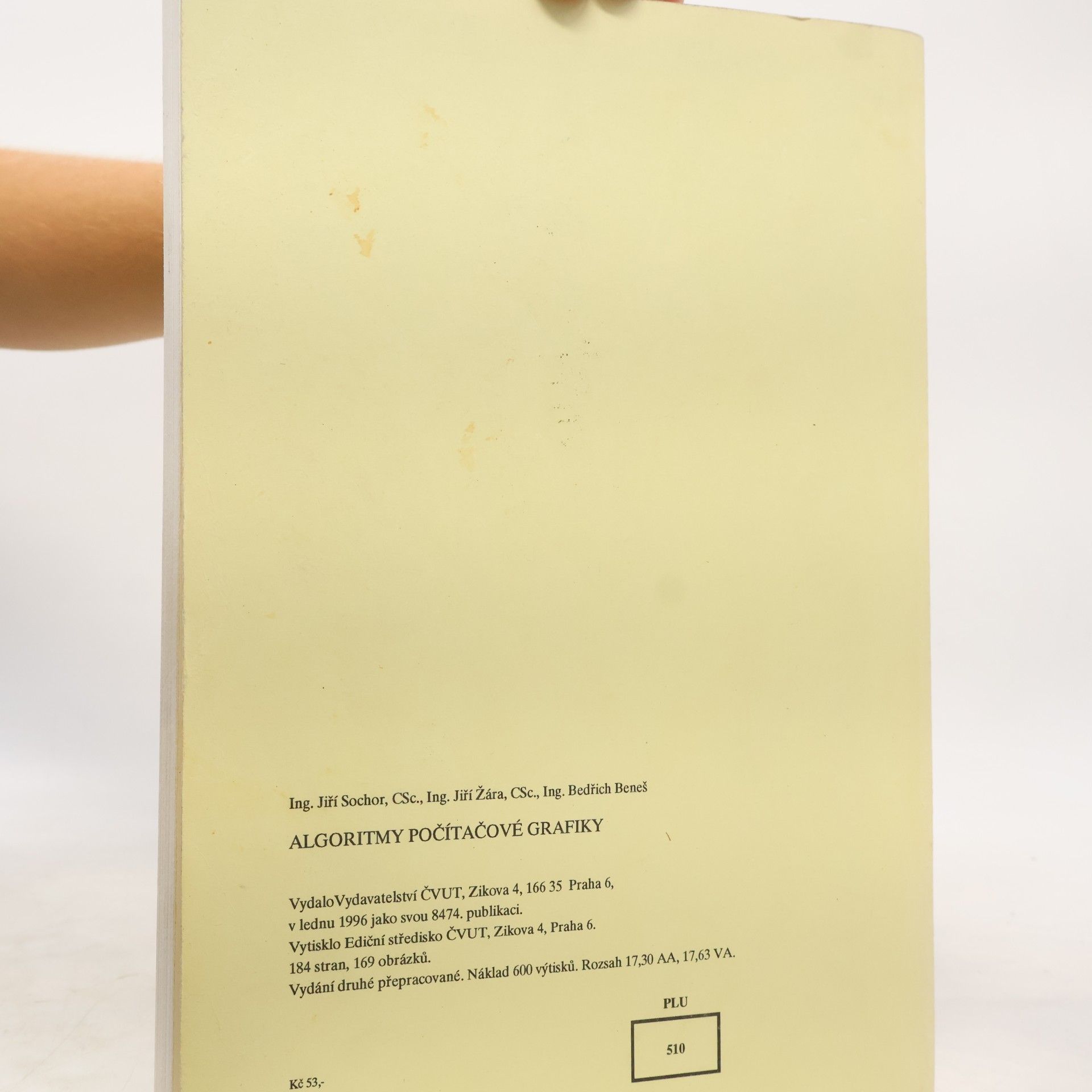 Jiří Sochor České vysoké učení technické v Praze: Algoritmy počítačové grafiky