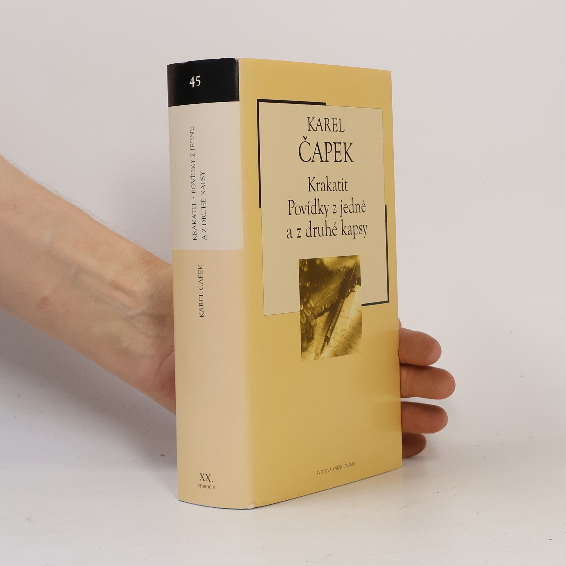 Karel Čapek Krakatit. Povídky z jedné a z druhé kapsy