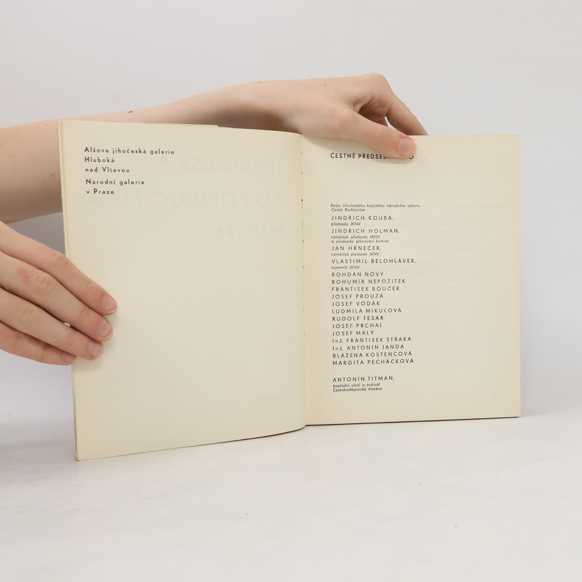Various authors Jihočeská pozdní gotika 1450-1530