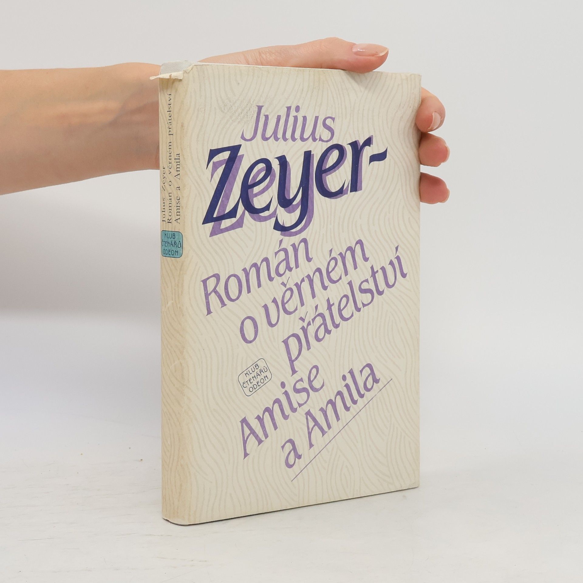 Julius Zeyer Román o věrném přátelství Amise a Amila