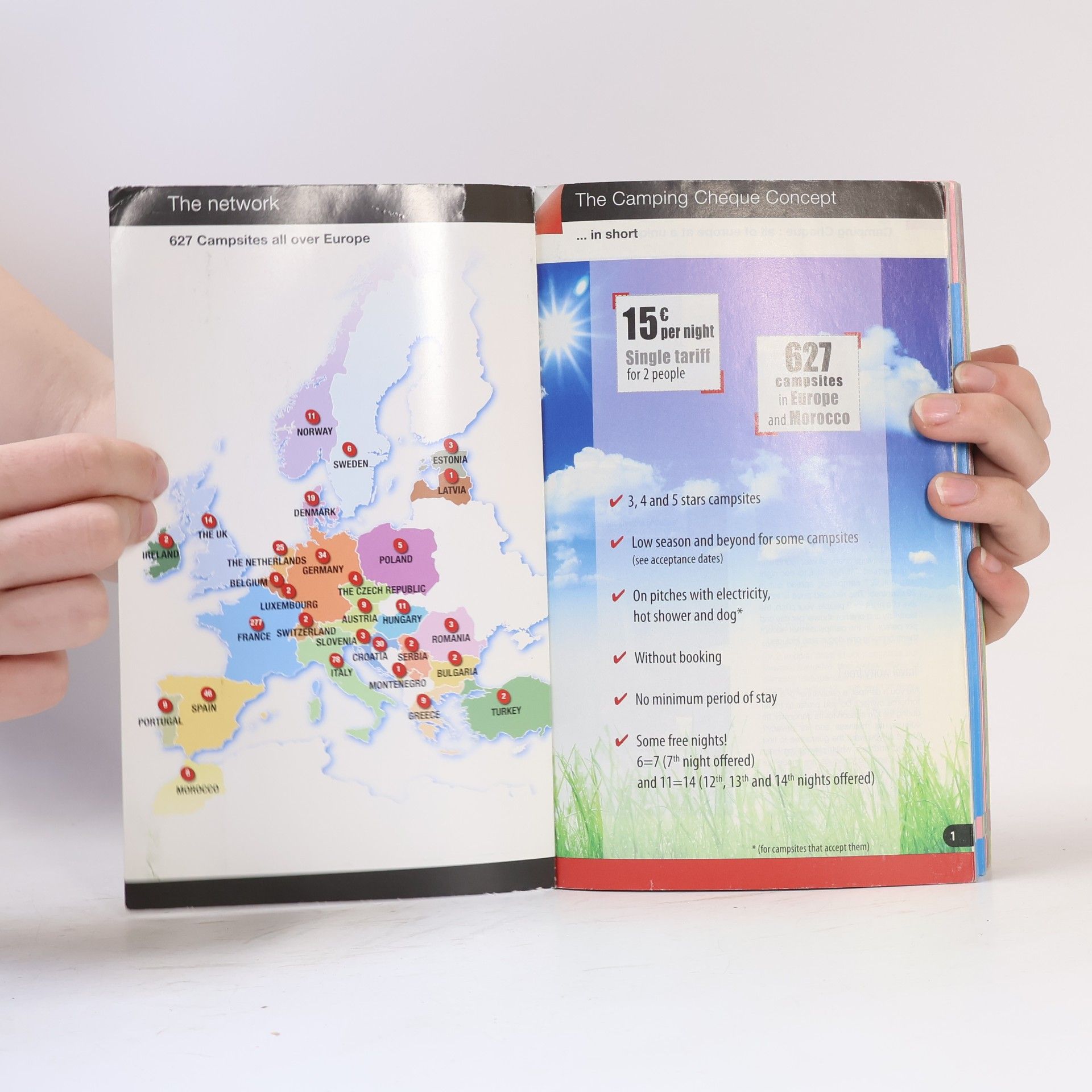 Various authors Camping Cheque 2013 Site Directory