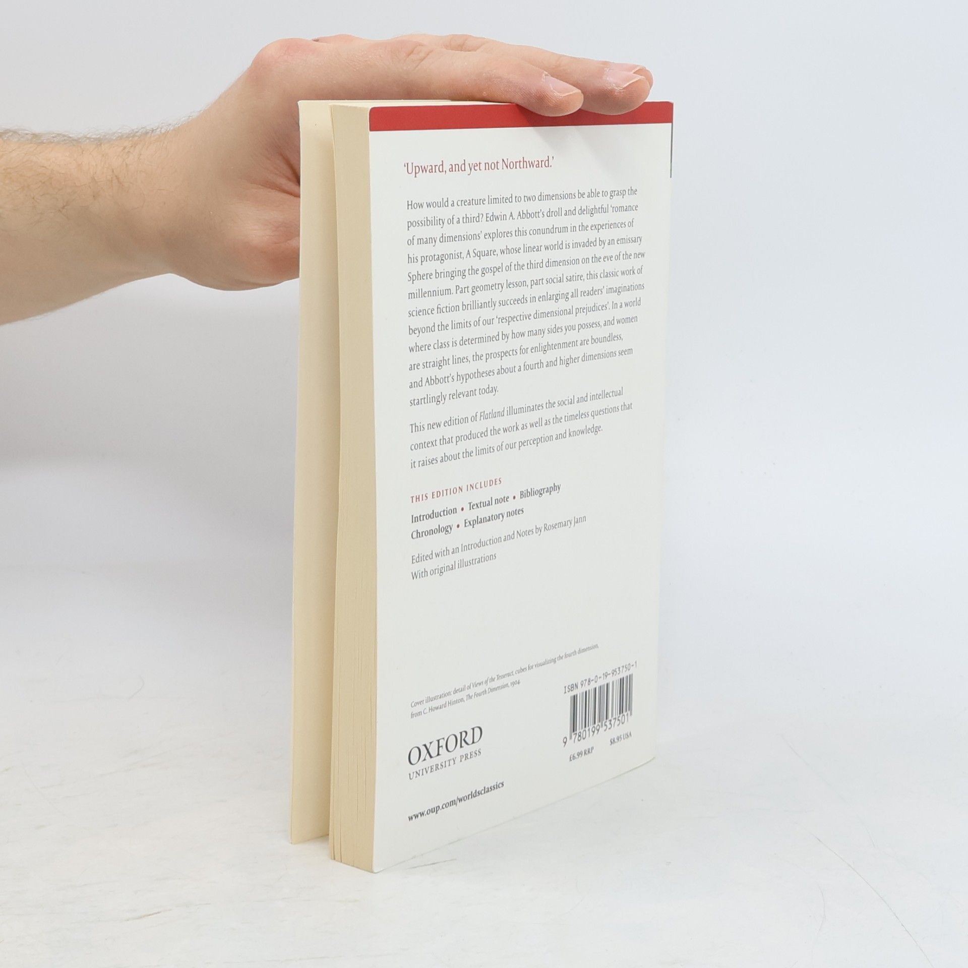 Edwin Abbott Abbott Flatland. Flächenland, englische Ausgabe
