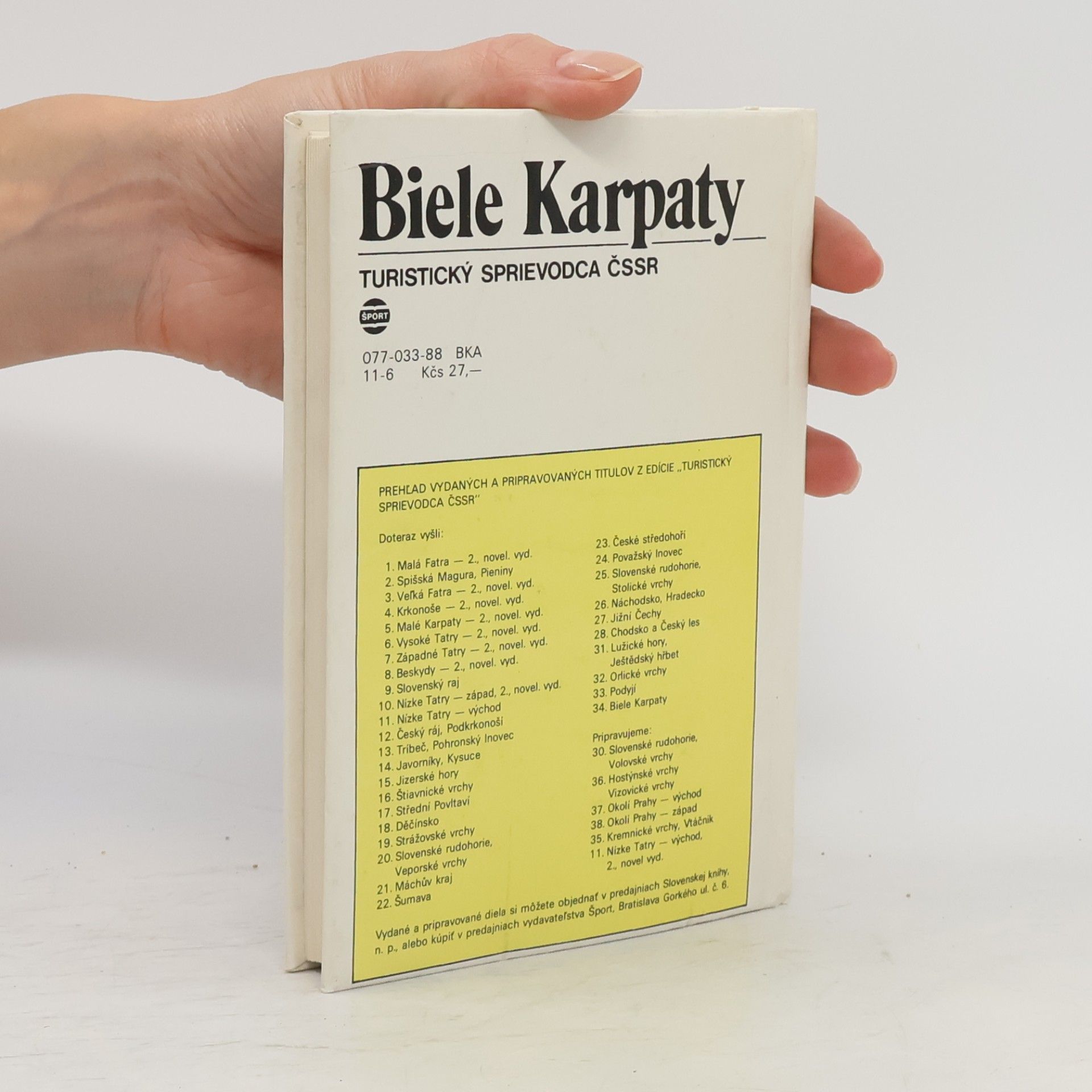 Bartolomej Vavrík Biele Karpaty