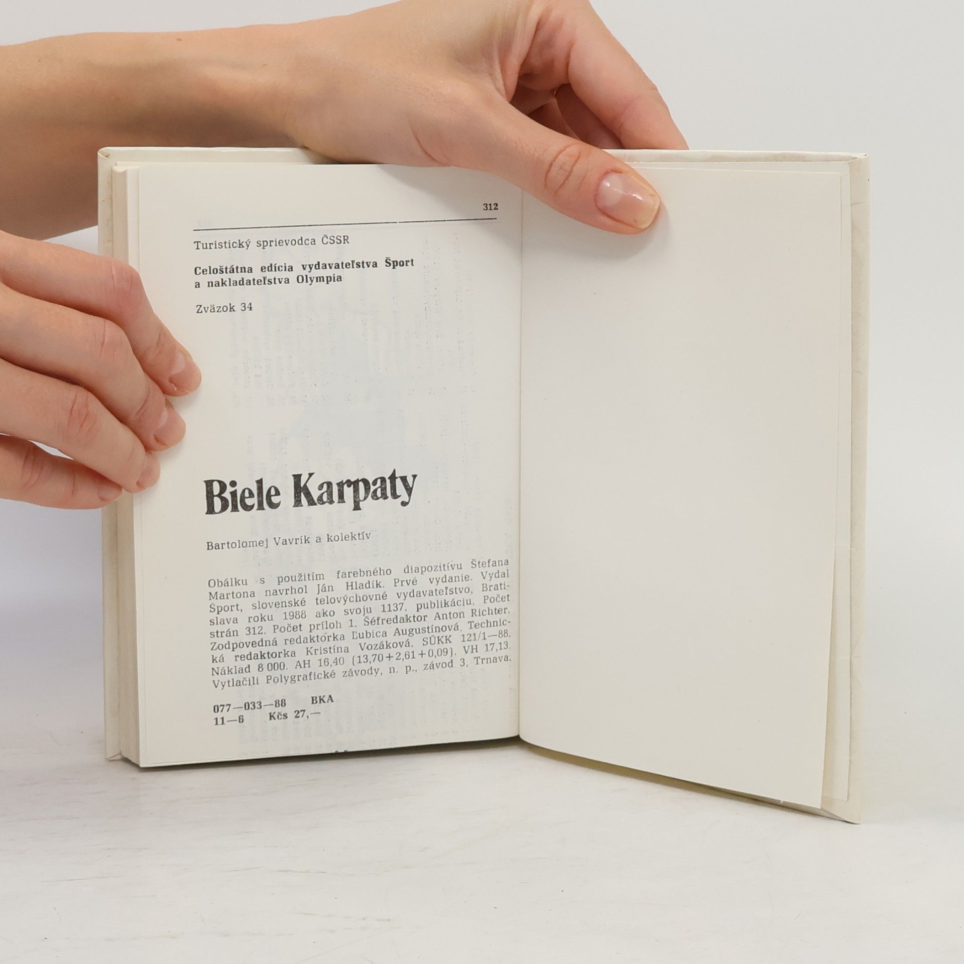 Bartolomej Vavrík Biele Karpaty