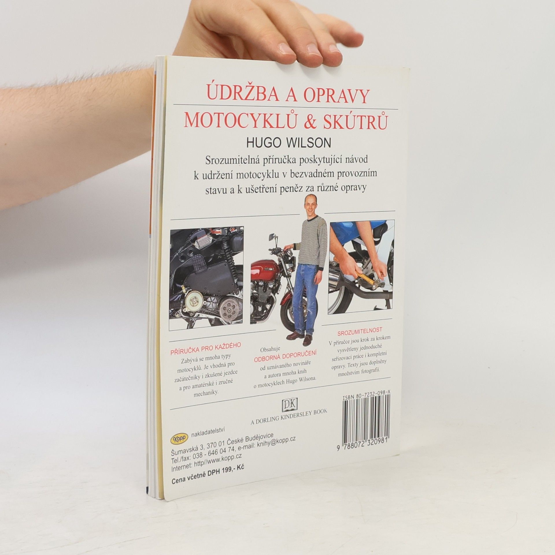 Hugo Wilson Údržba a opravy motocyklů a skútrů