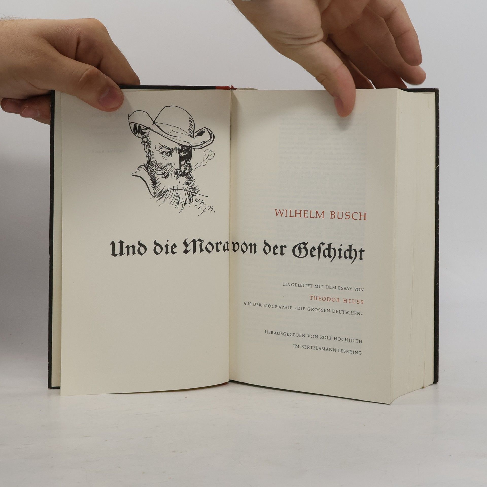 Wilhelm Busch Und die Moral von der Geschicht
