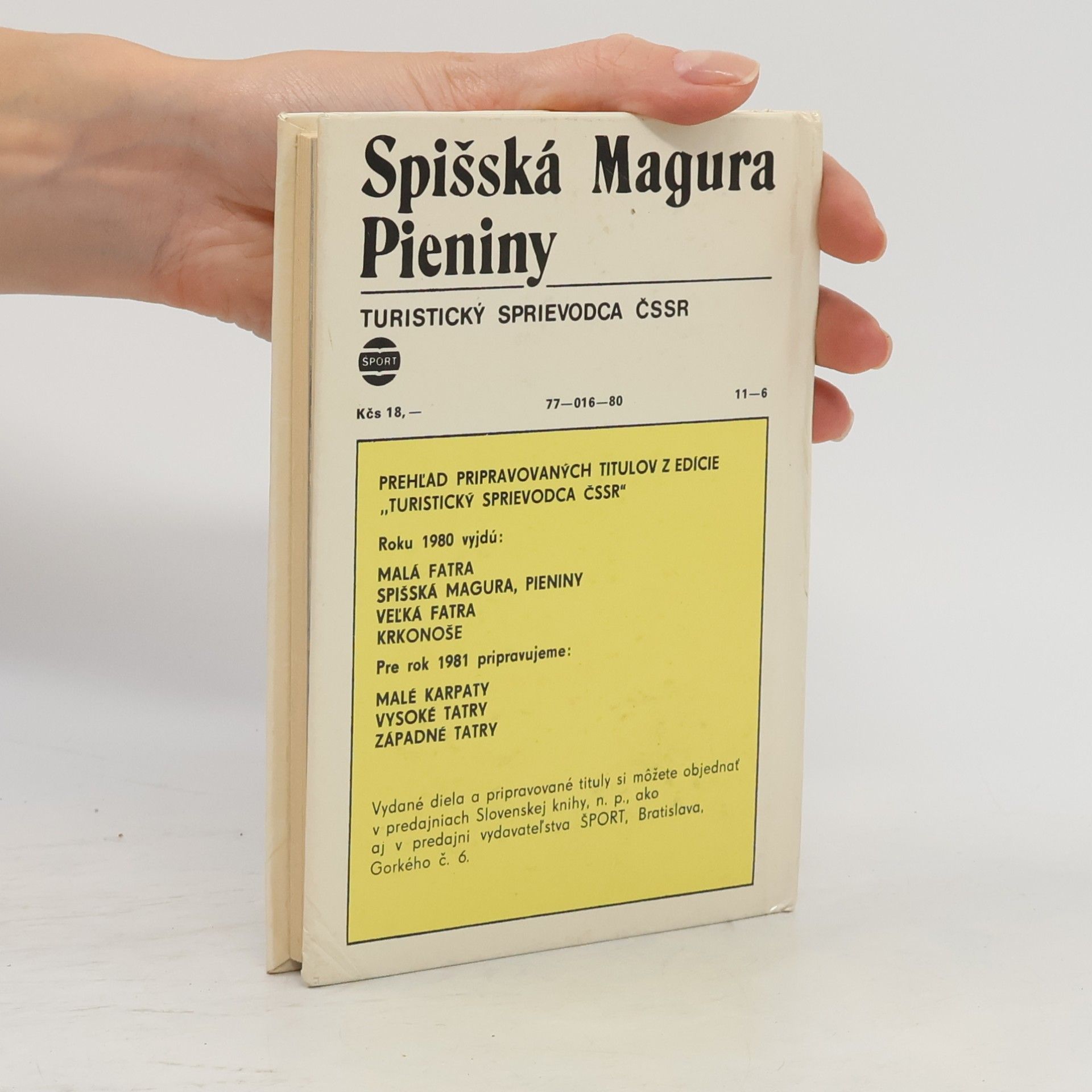 Jozef Ďurček Spišská Magura 2. Pieniny