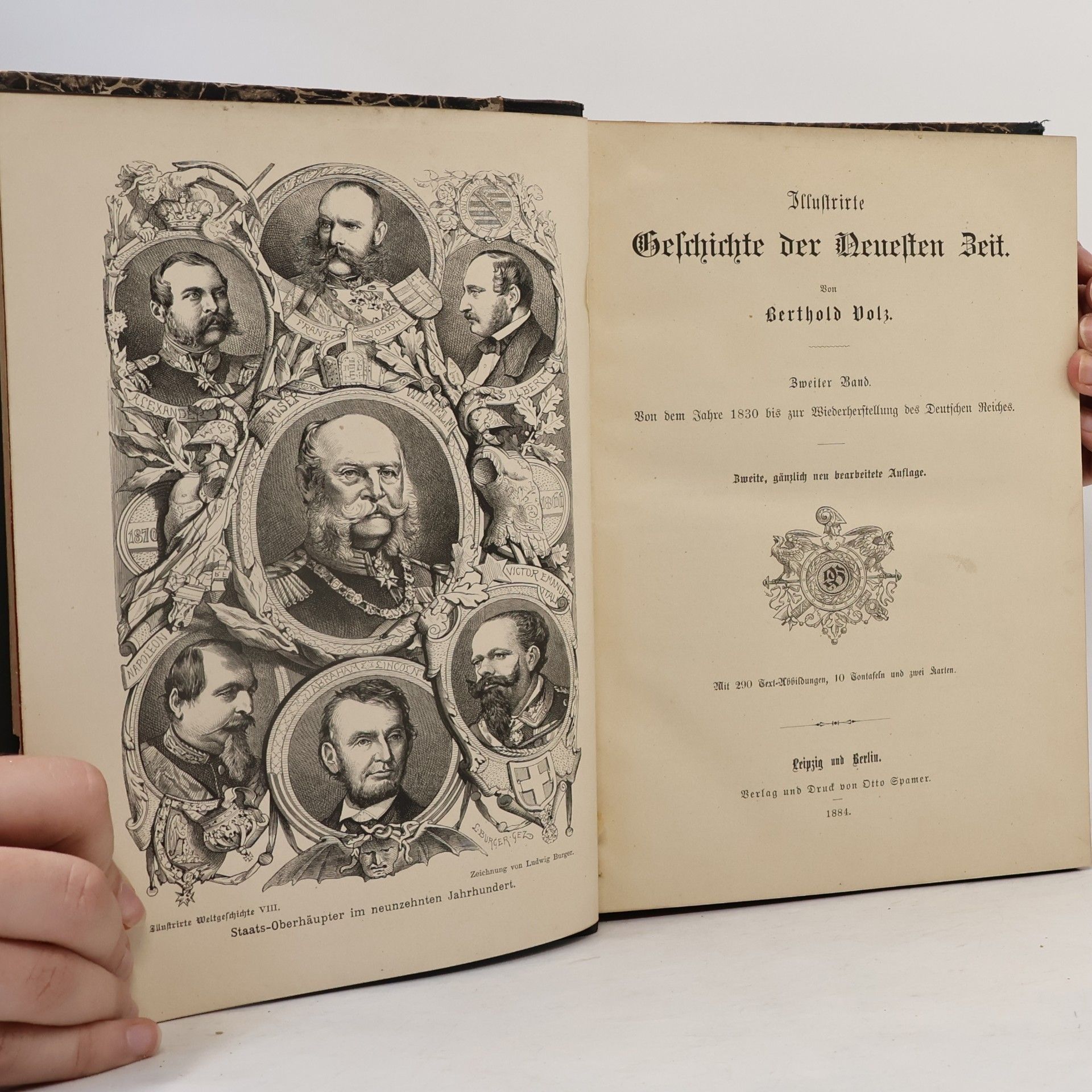 Gustav Berthold Volz Illustrirte Geschichte der Neuesten Zeit