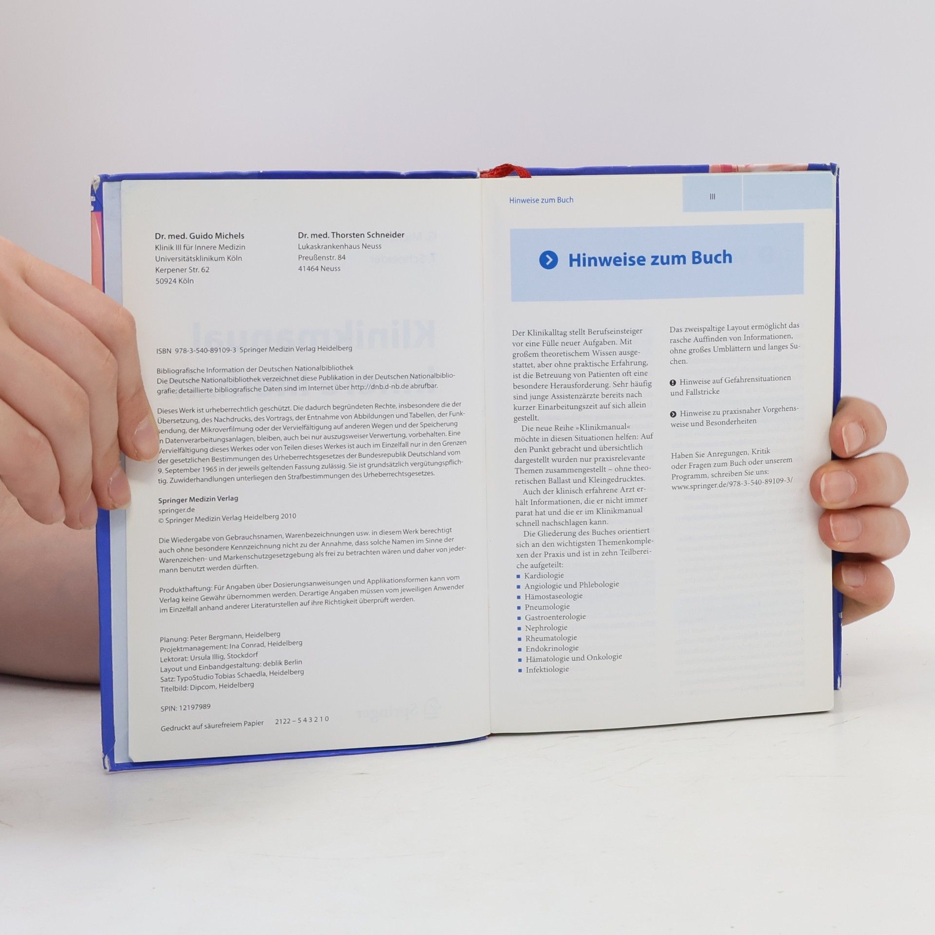 Guido Michels Klinikmanual Innere Medizin