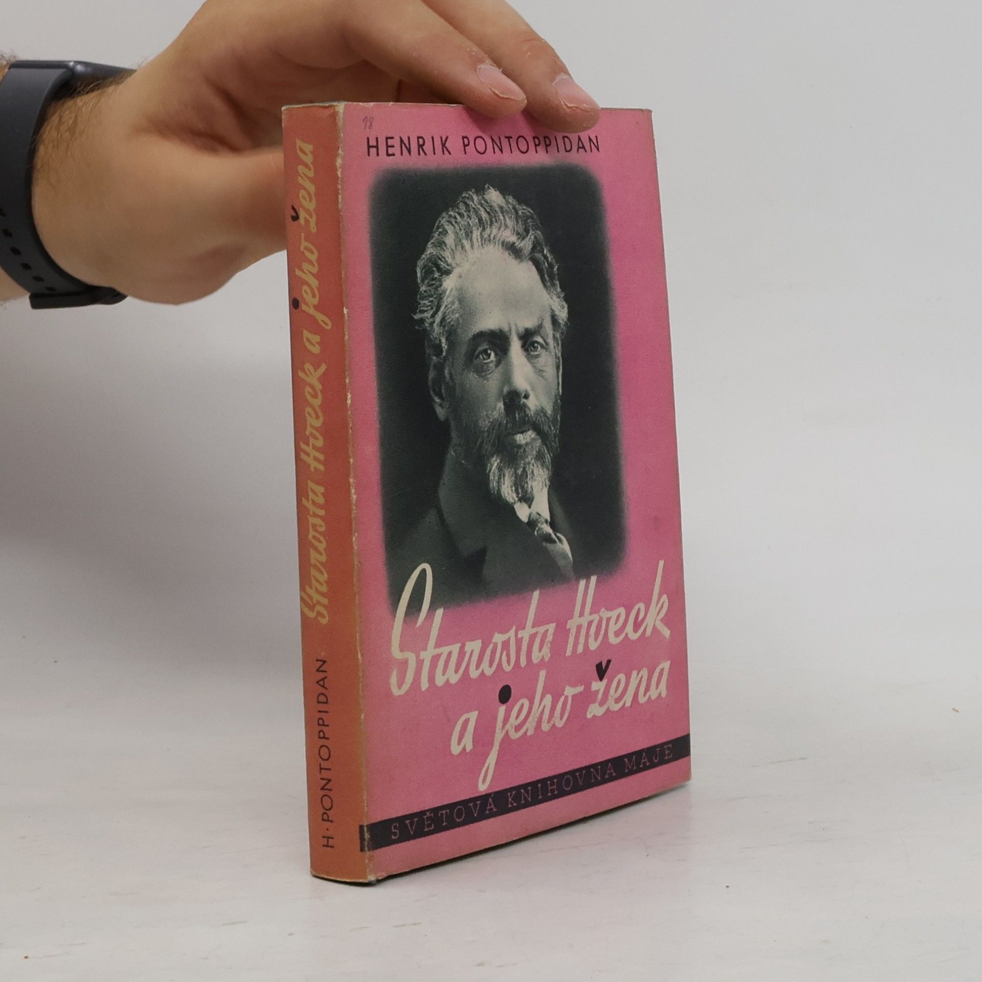 Henrik Pontoppidan Starosta Hoeck a jeho žena