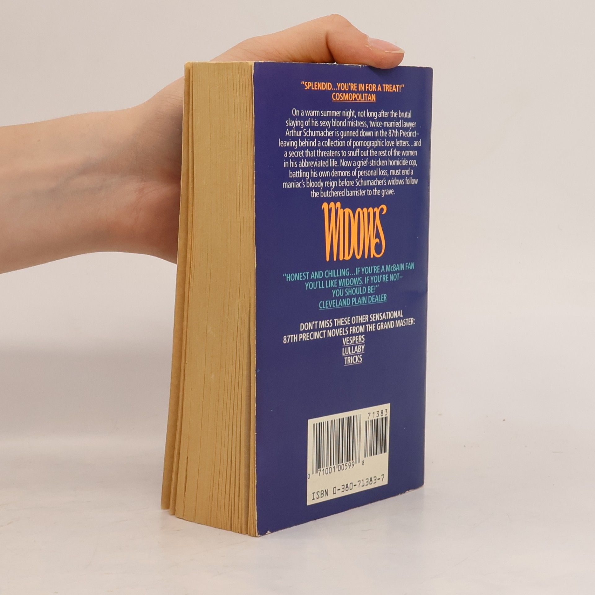 Ed McBain 87th Precinct Novel: Widows