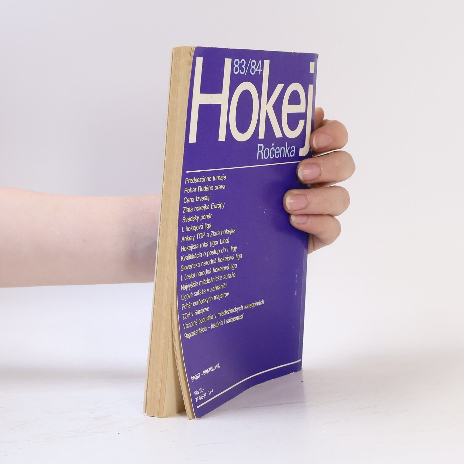 Autorenkollektiv Hokej ročenka 83/84
