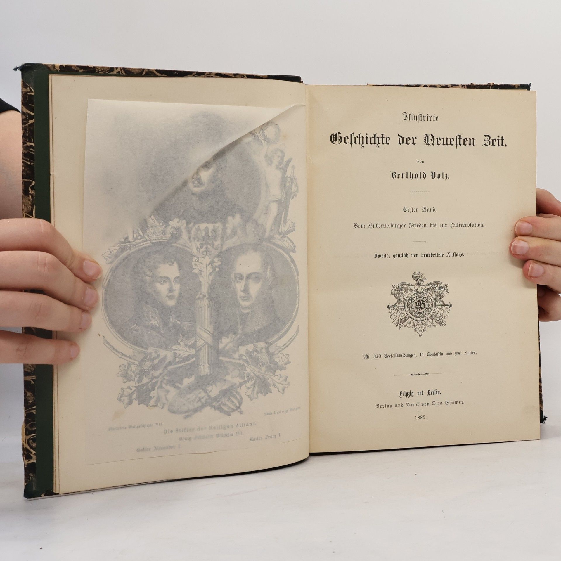 Gustav Berthold Volz Illustrirte Geschichte der Neuesten Zeit. Erster Band