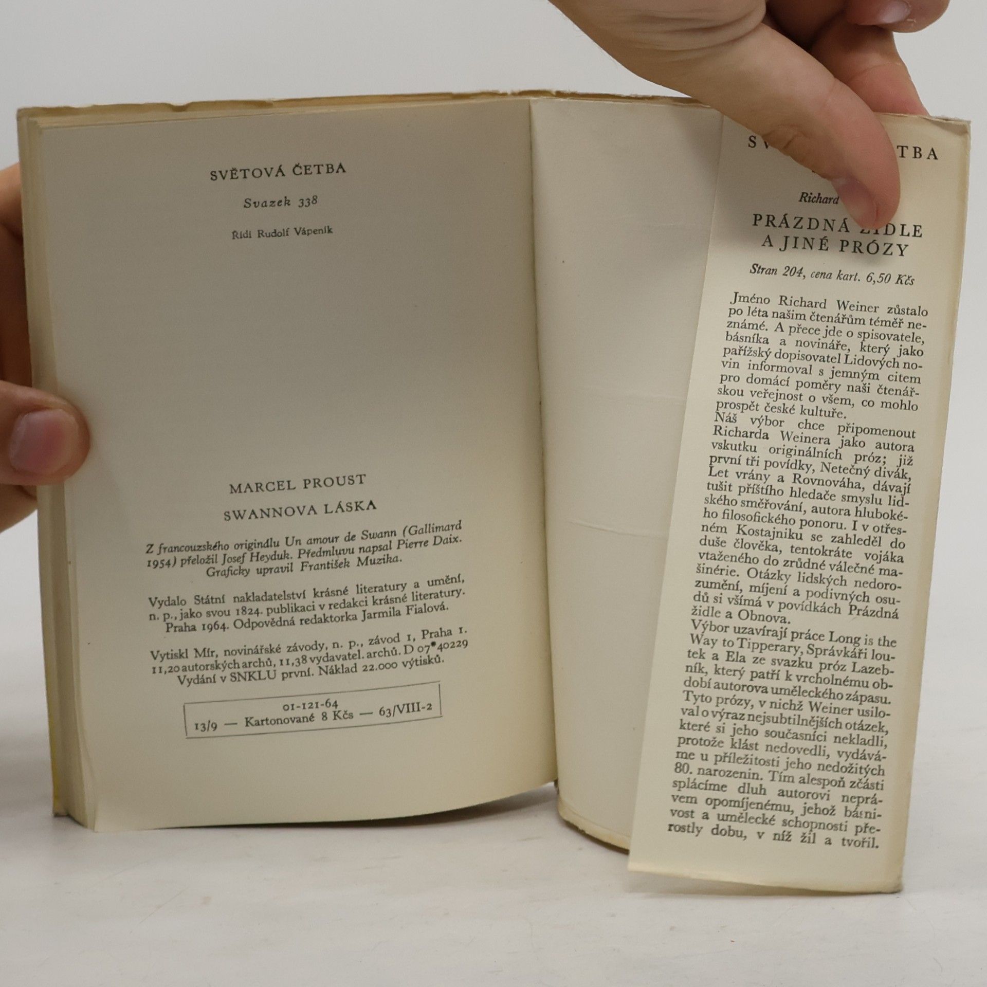 Marcel Proust Swannova láska