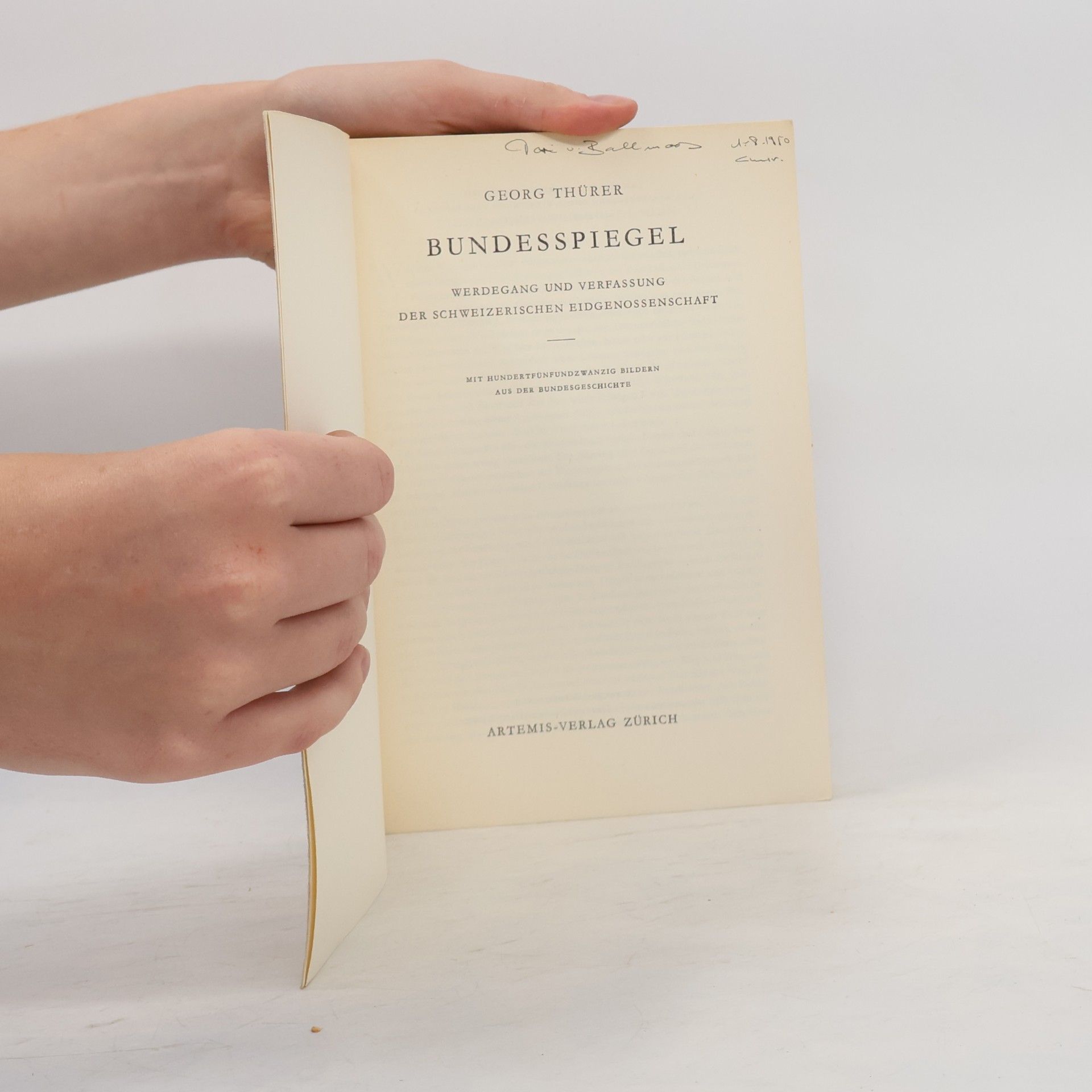 Georg Thürer Bundersspiegel