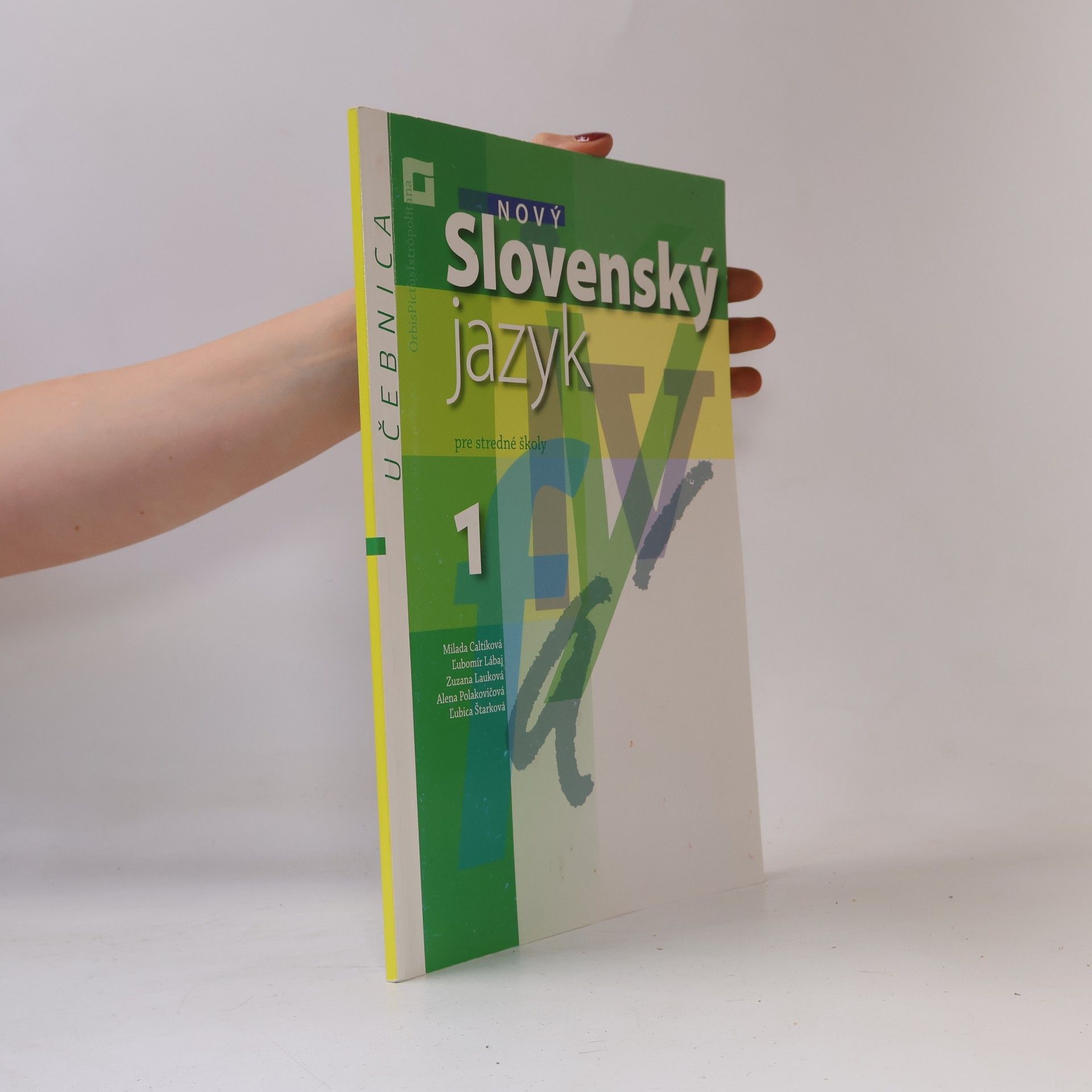 Autorenkollektiv Nový slovenský jazyk pre stredné školy 1. Učebnica