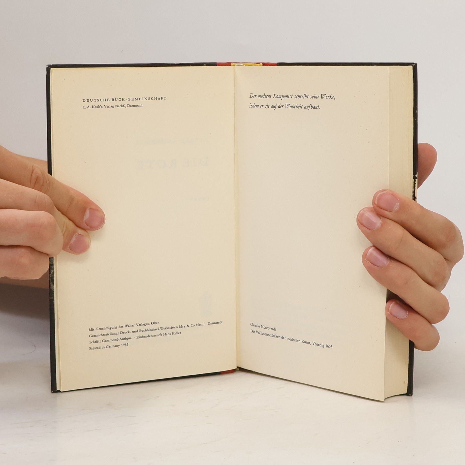 Alfred Andersch Die Rote