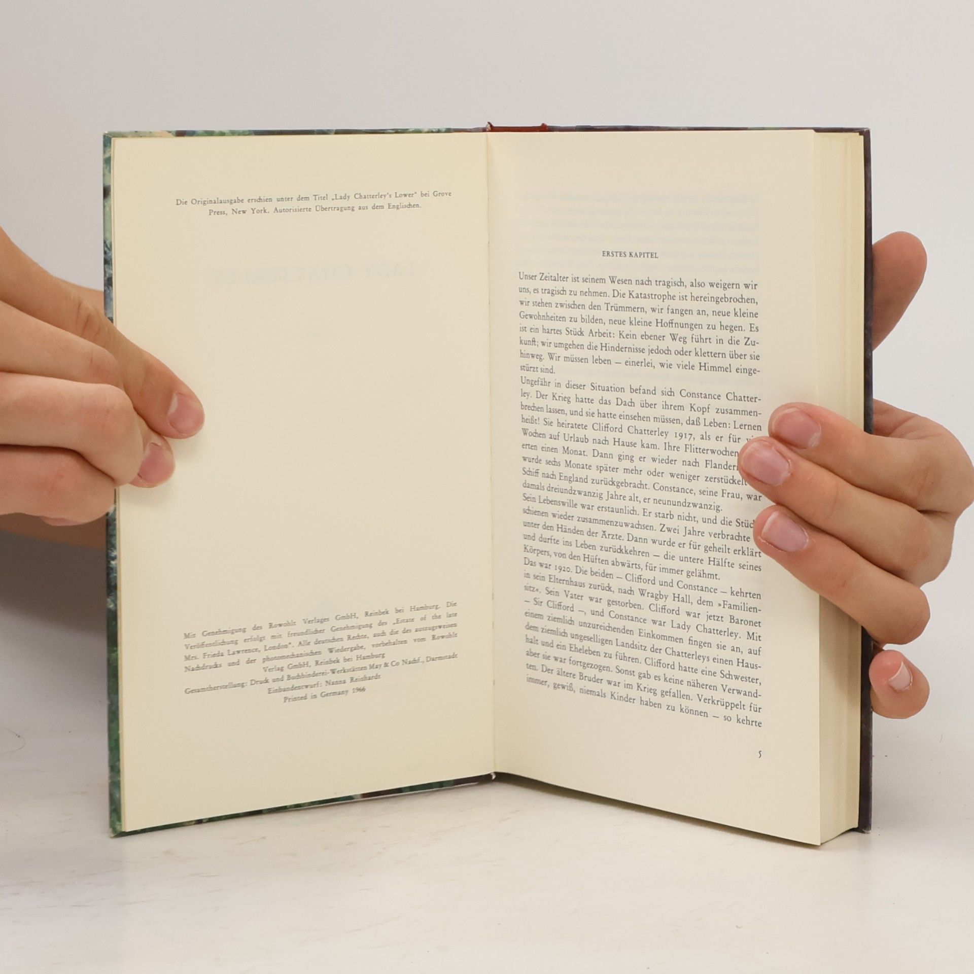 D. H. Lawrence Lady Chatterley