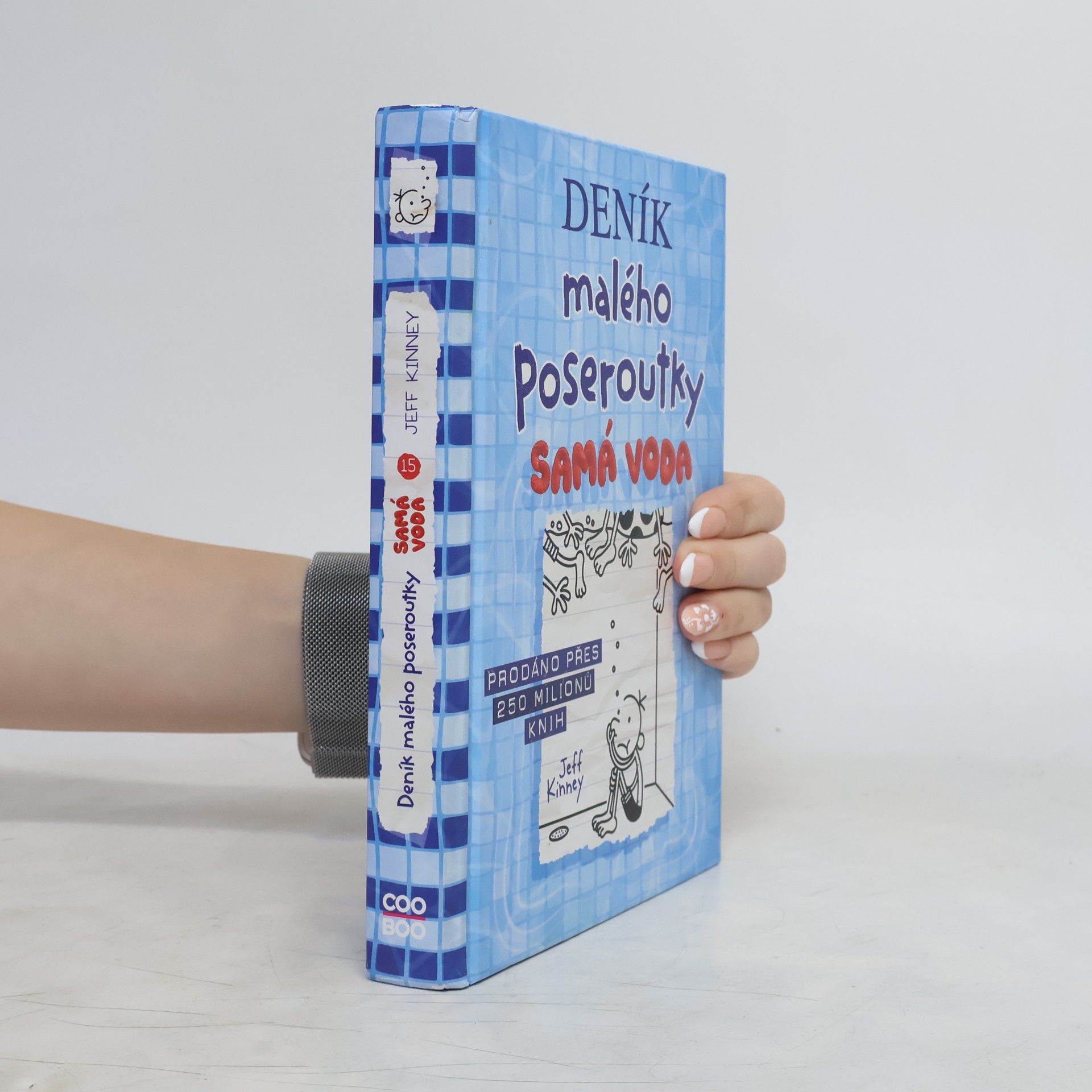 Jeff Kinney Deník malého poseroutky 15. Samá voda