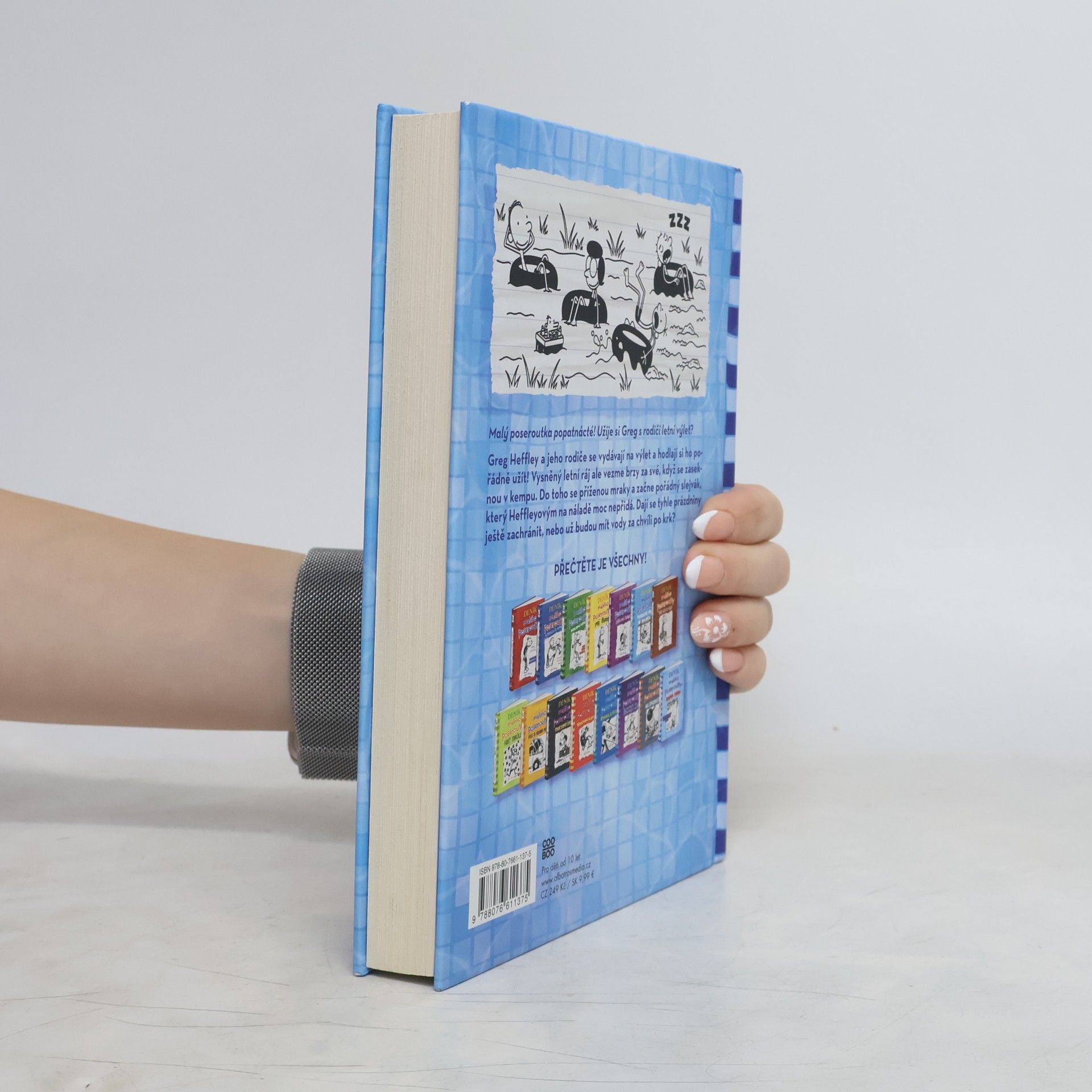 Jeff Kinney Deník malého poseroutky 15. Samá voda
