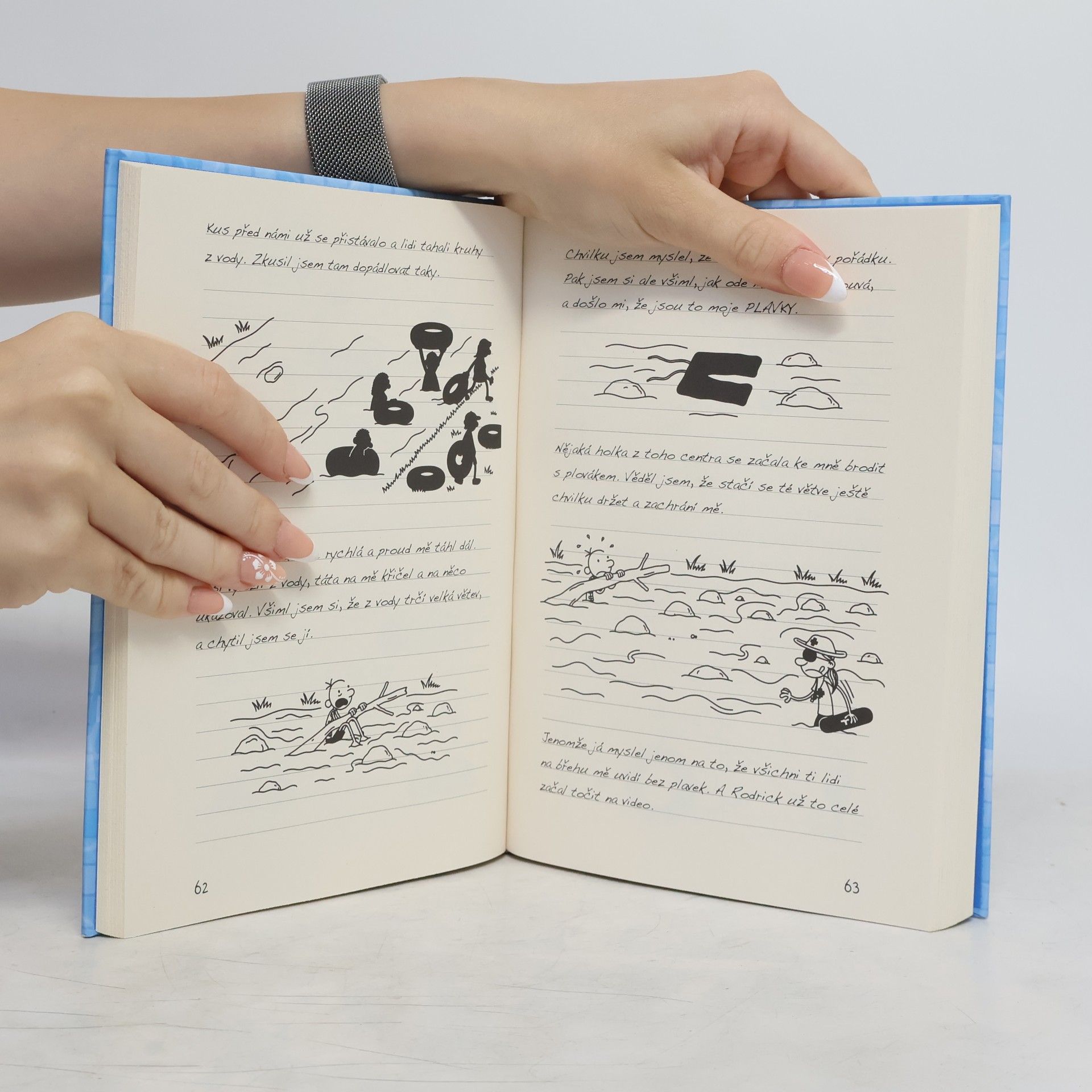 Jeff Kinney Deník malého poseroutky 15. Samá voda
